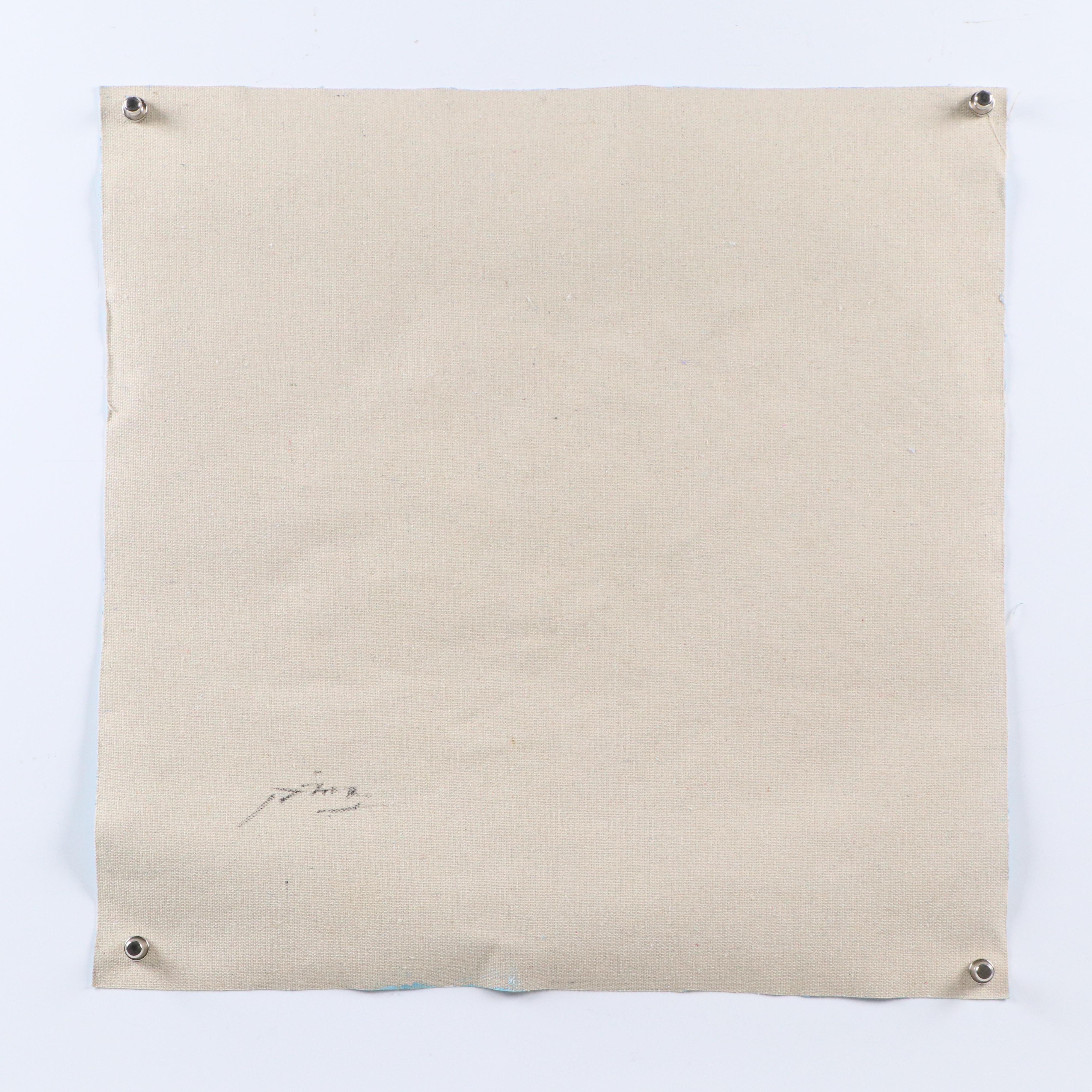 Ping Floral Oil Painting, 21st Century