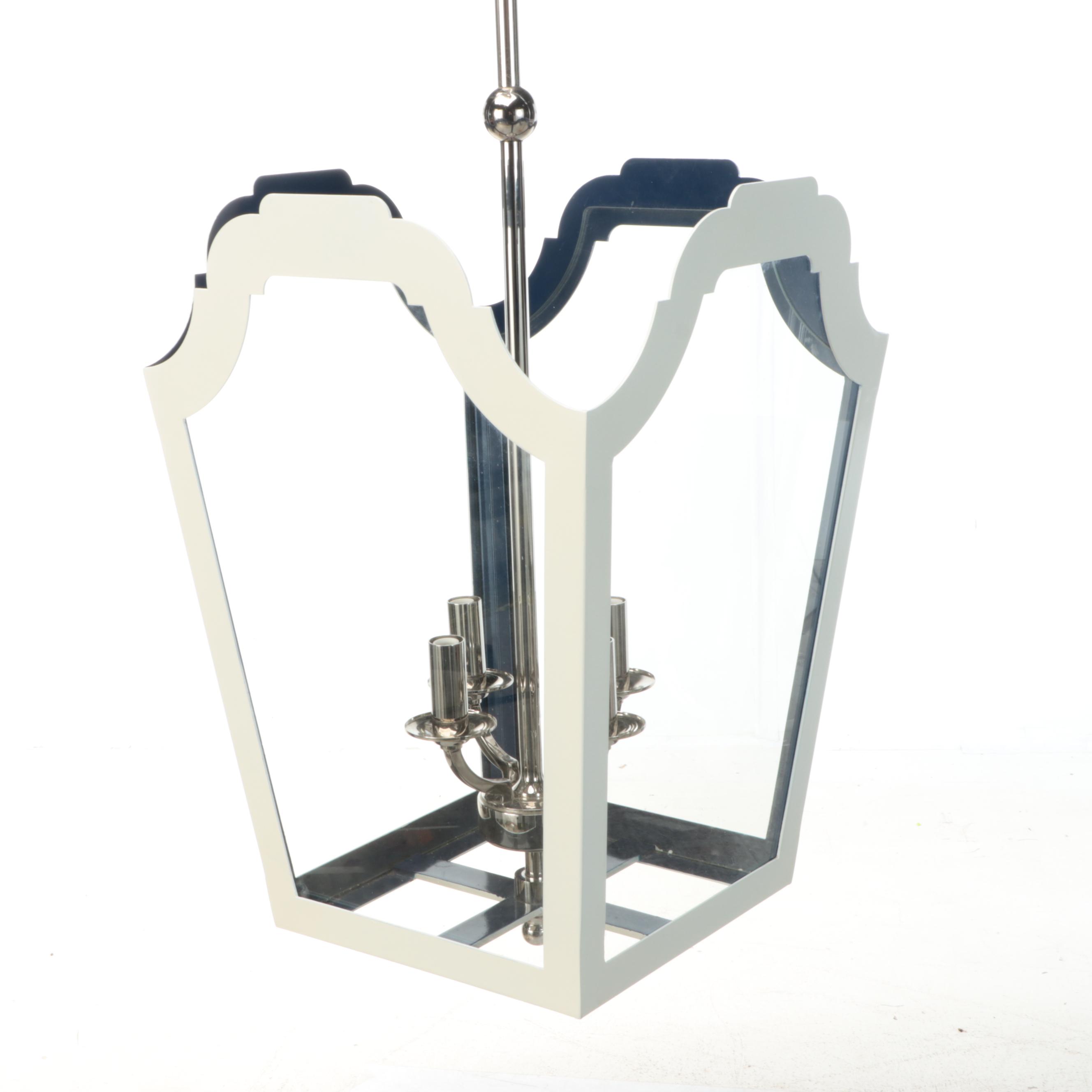 Lantern Style Four-Arm Pendant Light