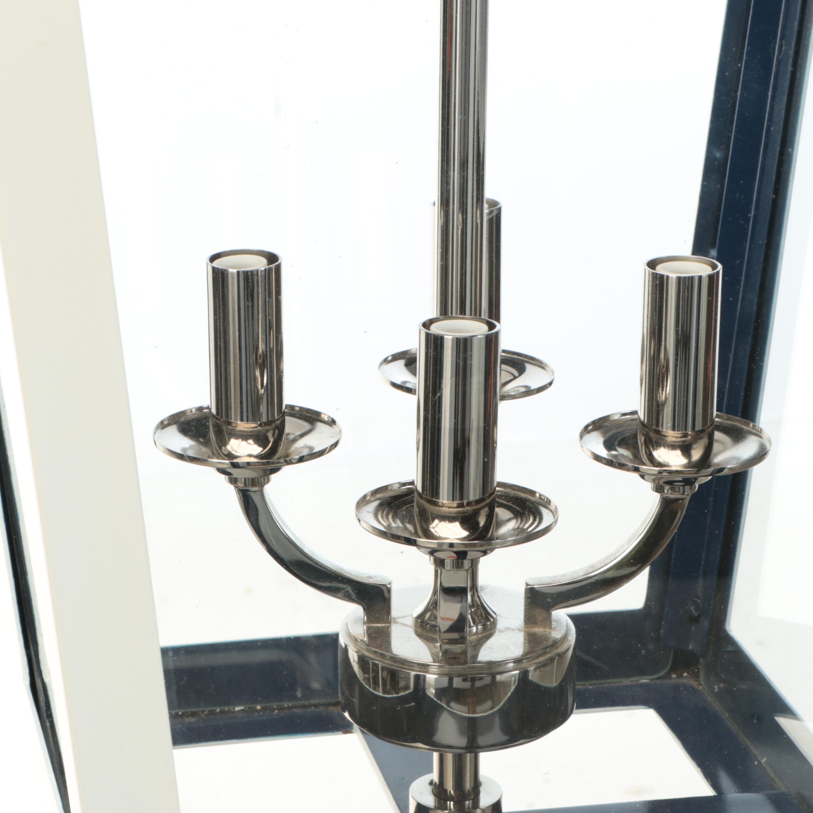 Lantern Style Four-Arm Pendant Light