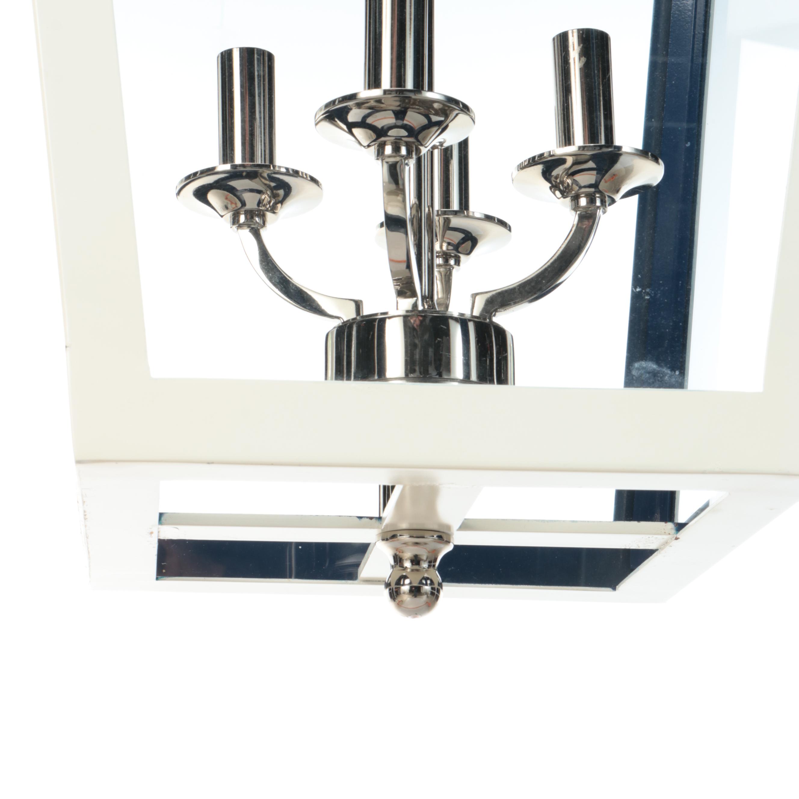 Lantern Style Four-Arm Pendant Light