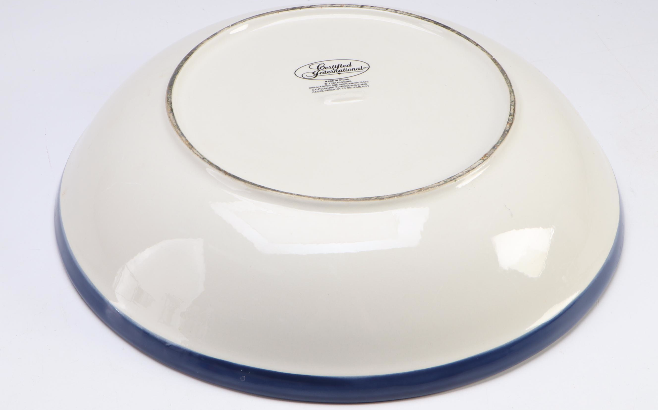 Certified International "Tomato Rouge Maraichere" Serving Bowl