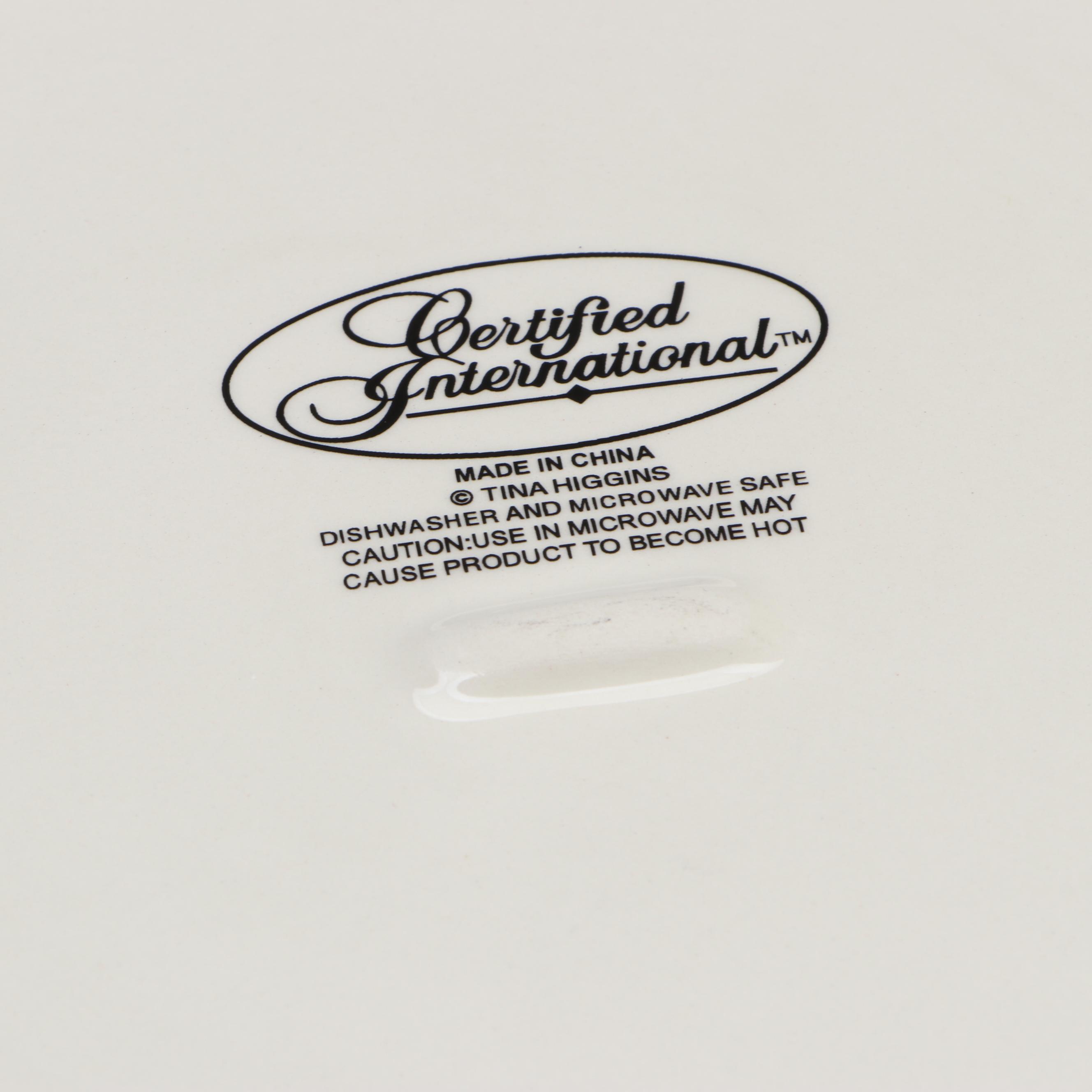 Certified International "Tomato Rouge Maraichere" Serving Bowl