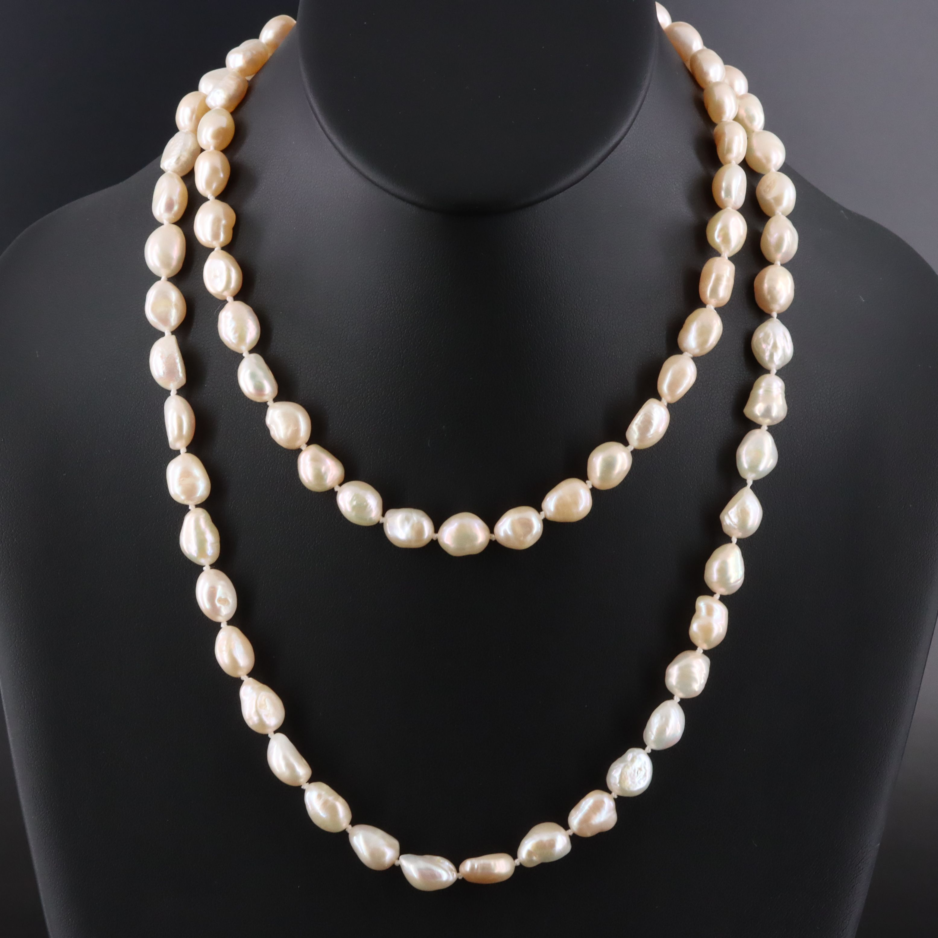 Opera Length Pearl Necklace