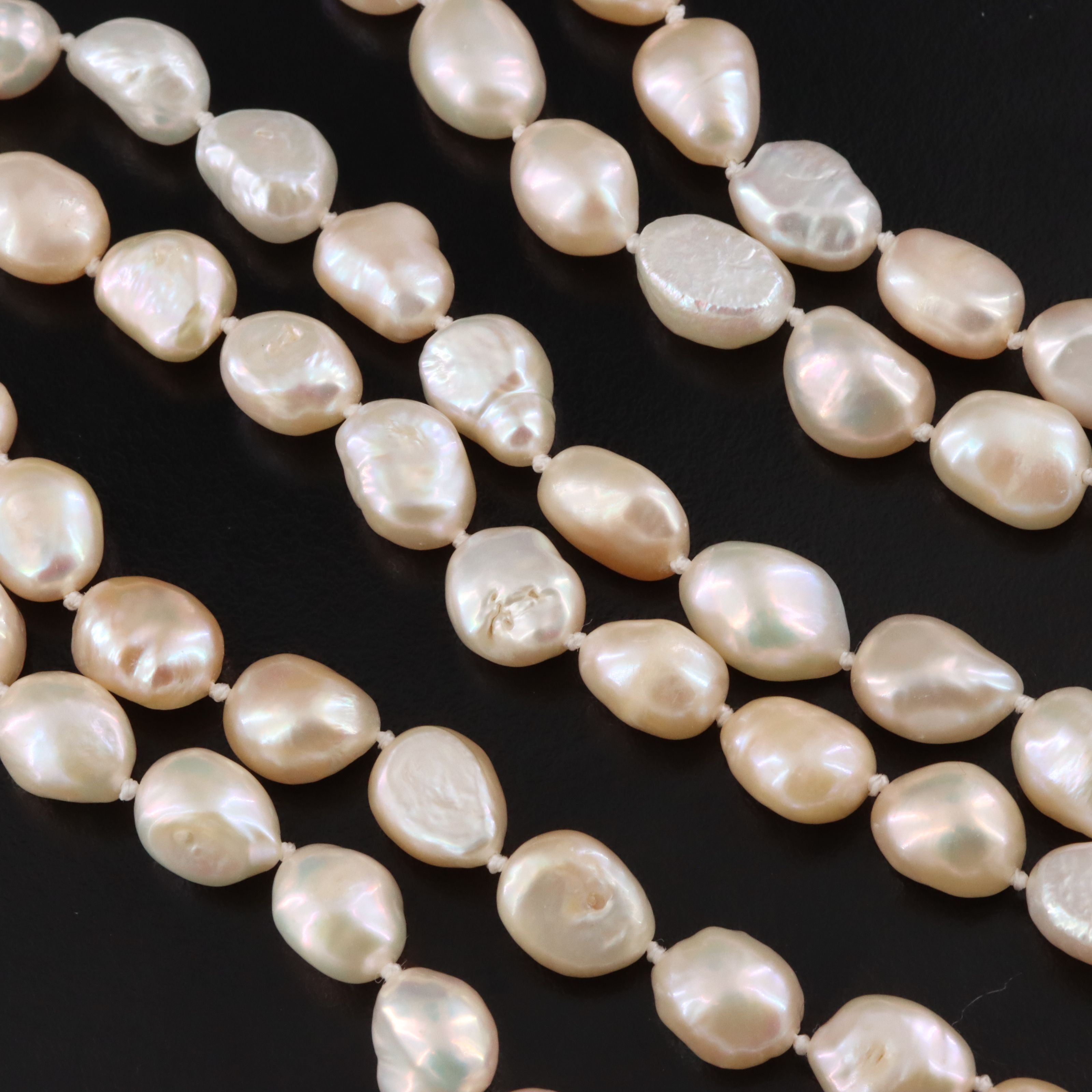 Opera Length Pearl Necklace