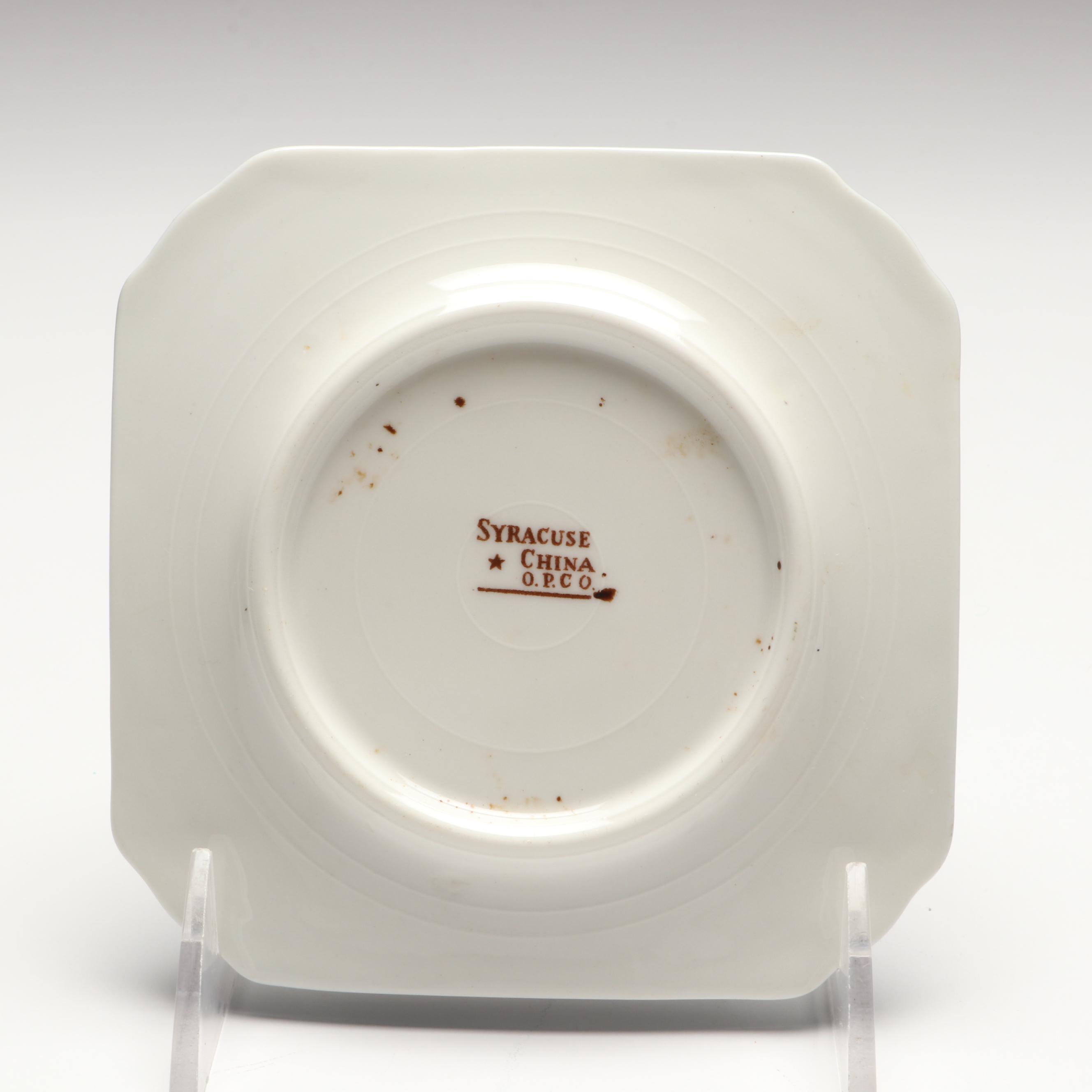 Syracuse China Historical America Commemorative Plates, 20th Century