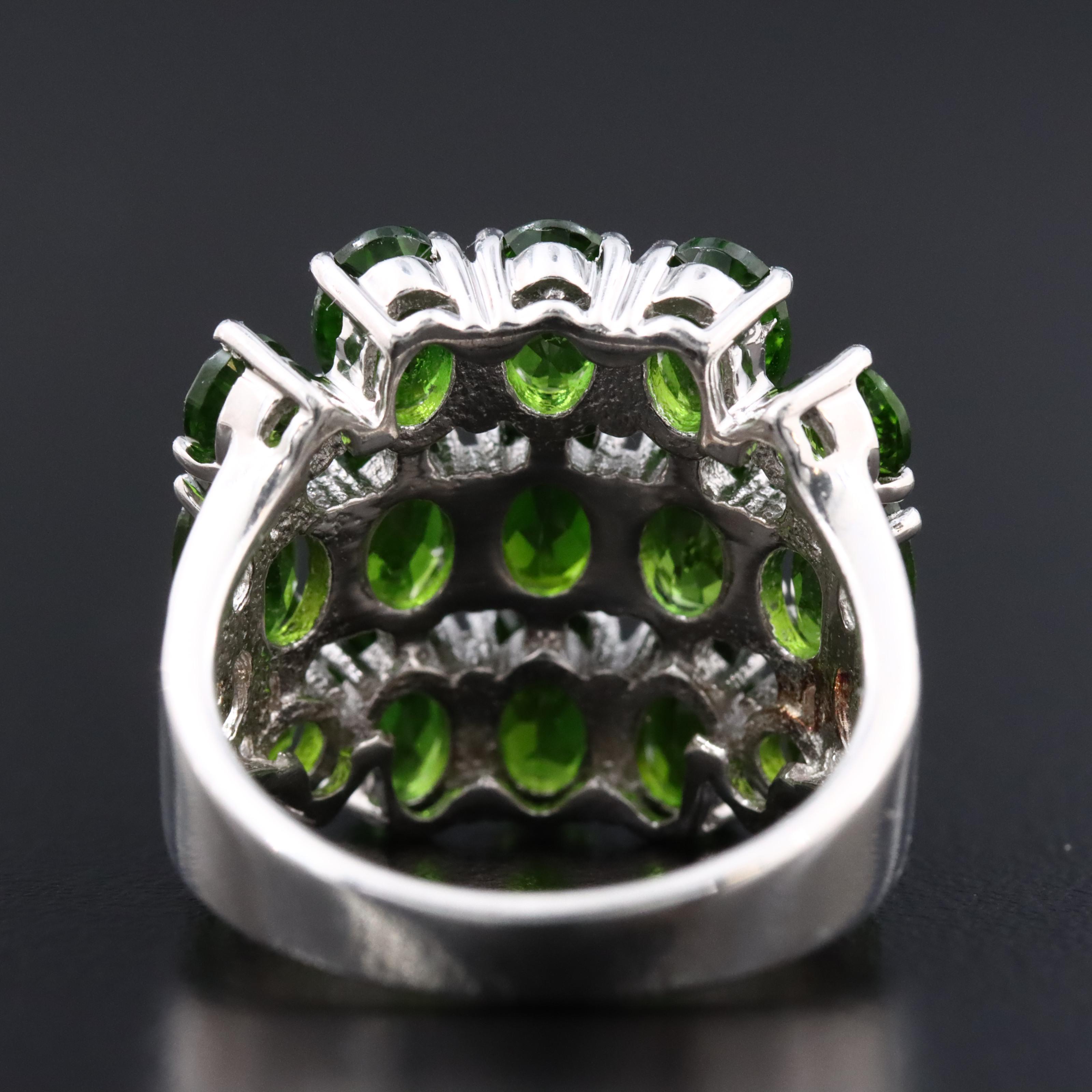 Sterling Peridot Ring