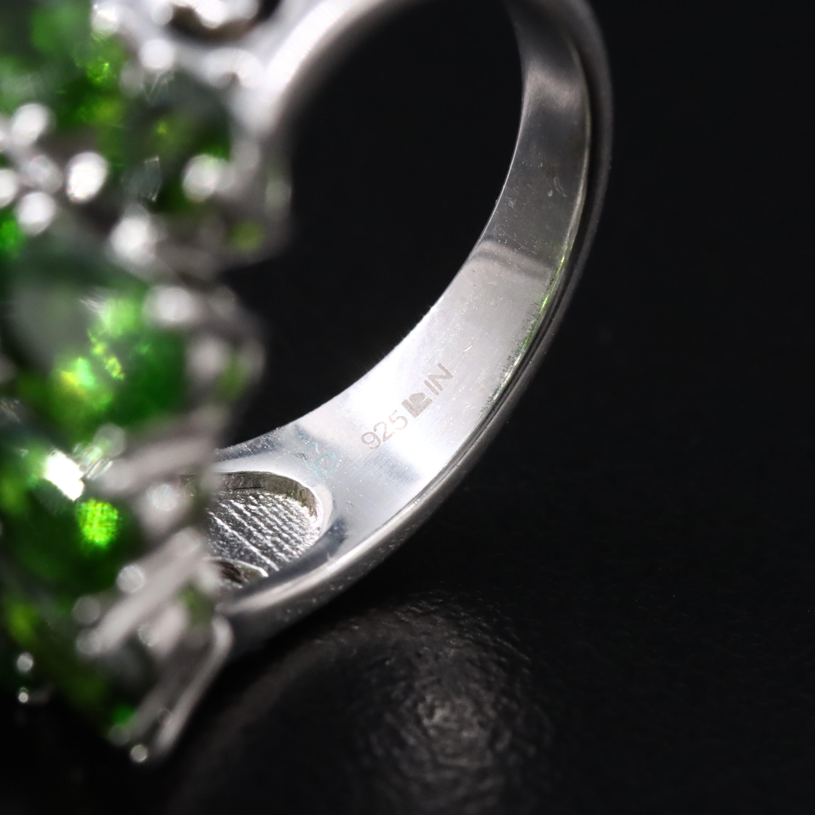 Sterling Peridot Ring