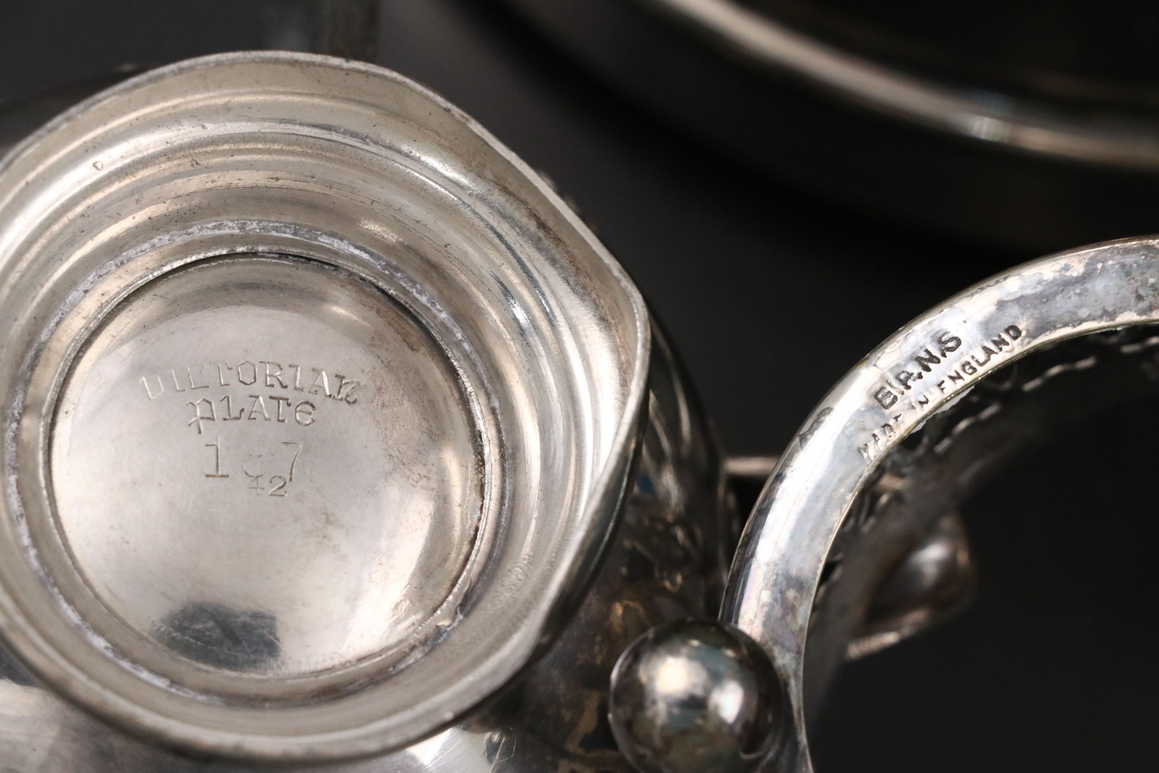 Leonard Silver Plate Compote, F.B. Rogers Ice Buket, and More Serveware