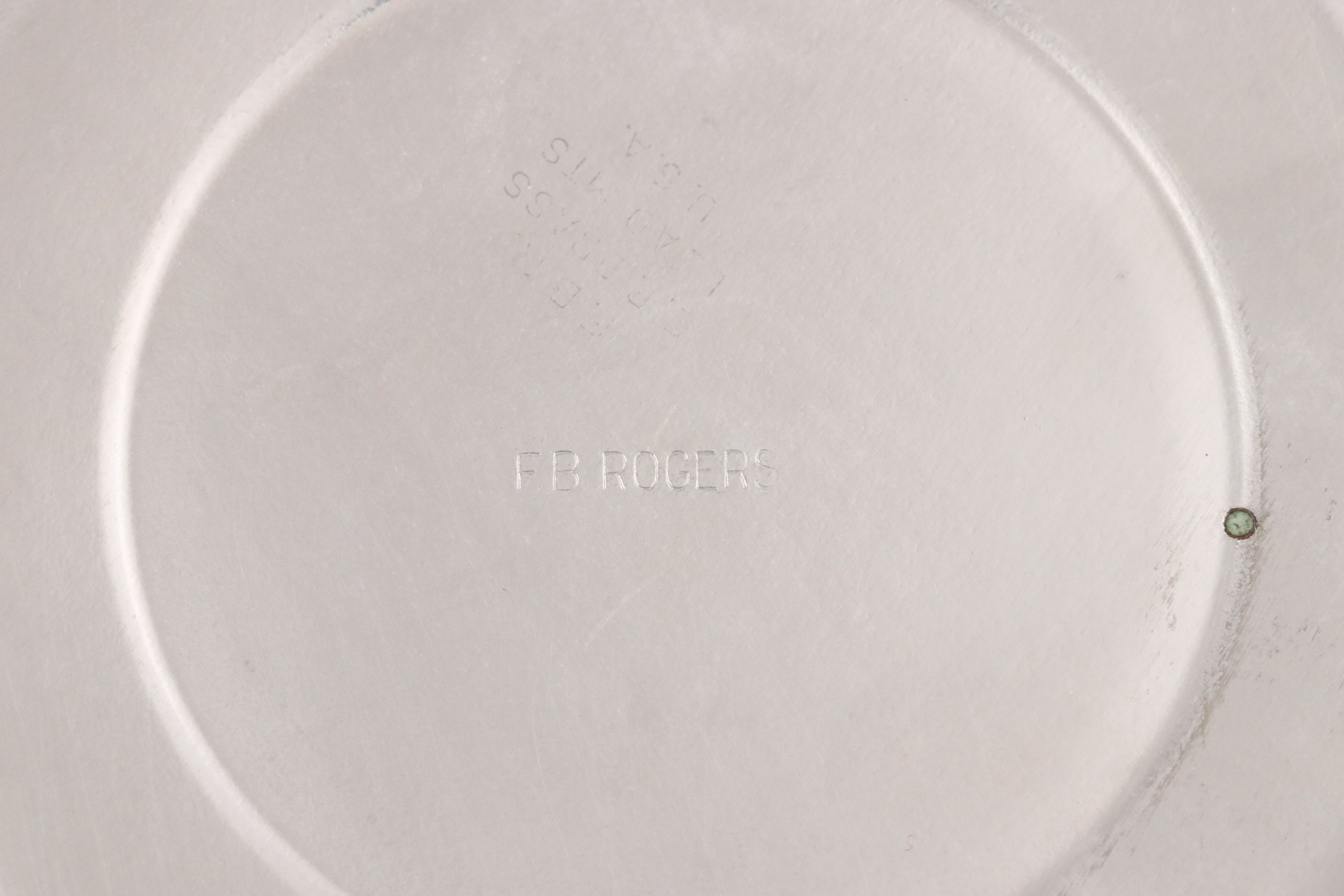 Leonard Silver Plate Compote, F.B. Rogers Ice Buket, and More Serveware