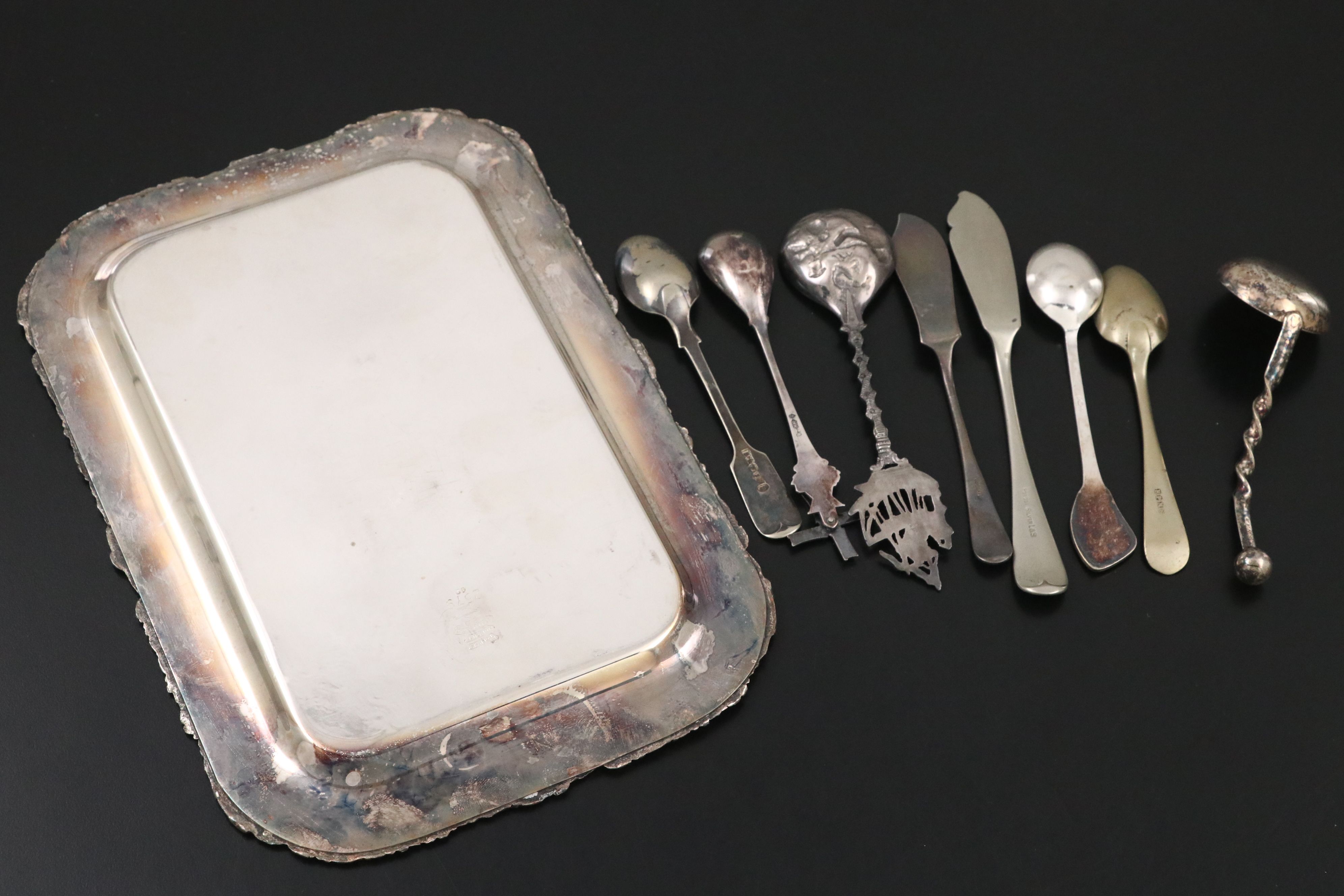 Leonard Silver Plate Compote, F.B. Rogers Ice Buket, and More Serveware