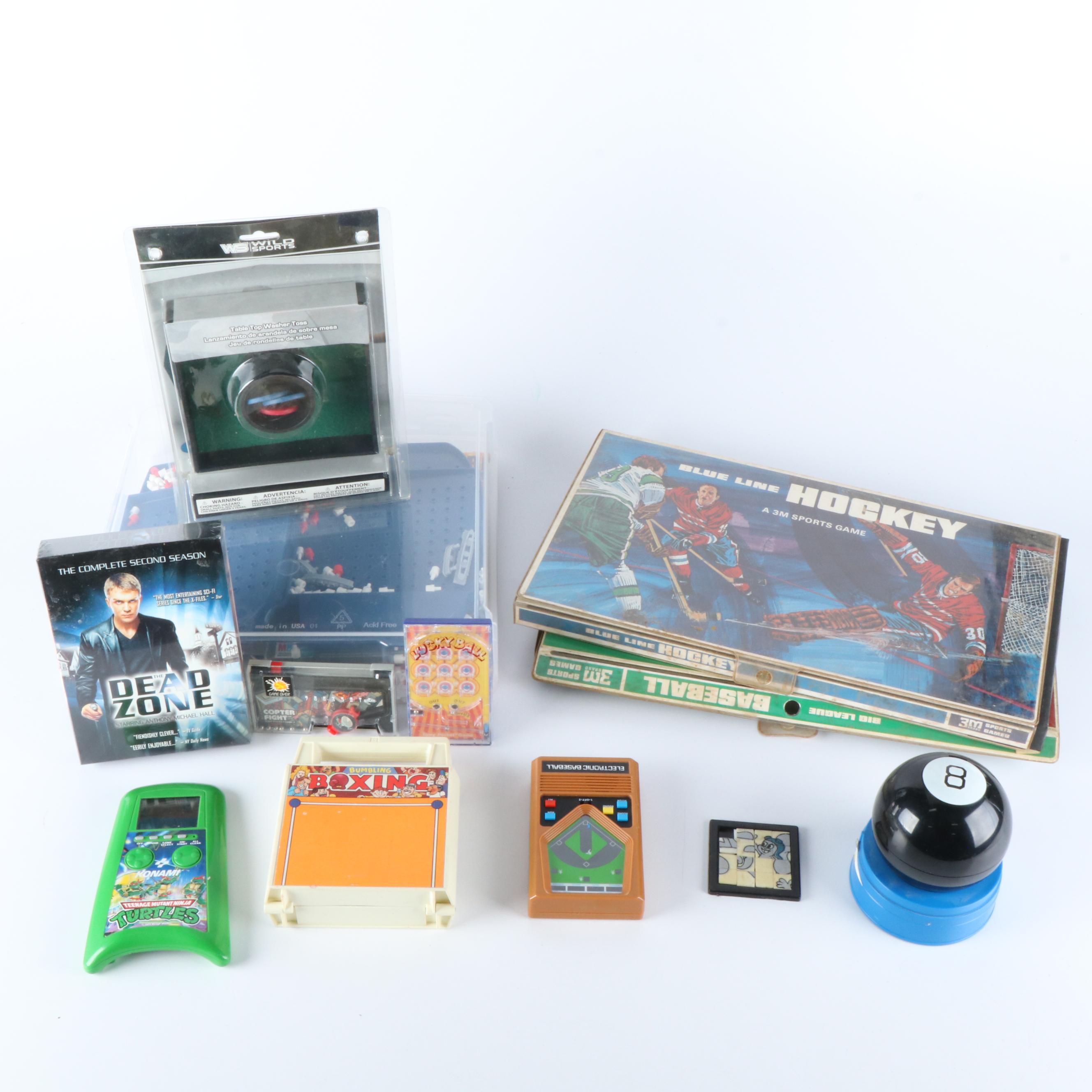 Sports Themed Board Games, Pocket Games and Electronic Games
