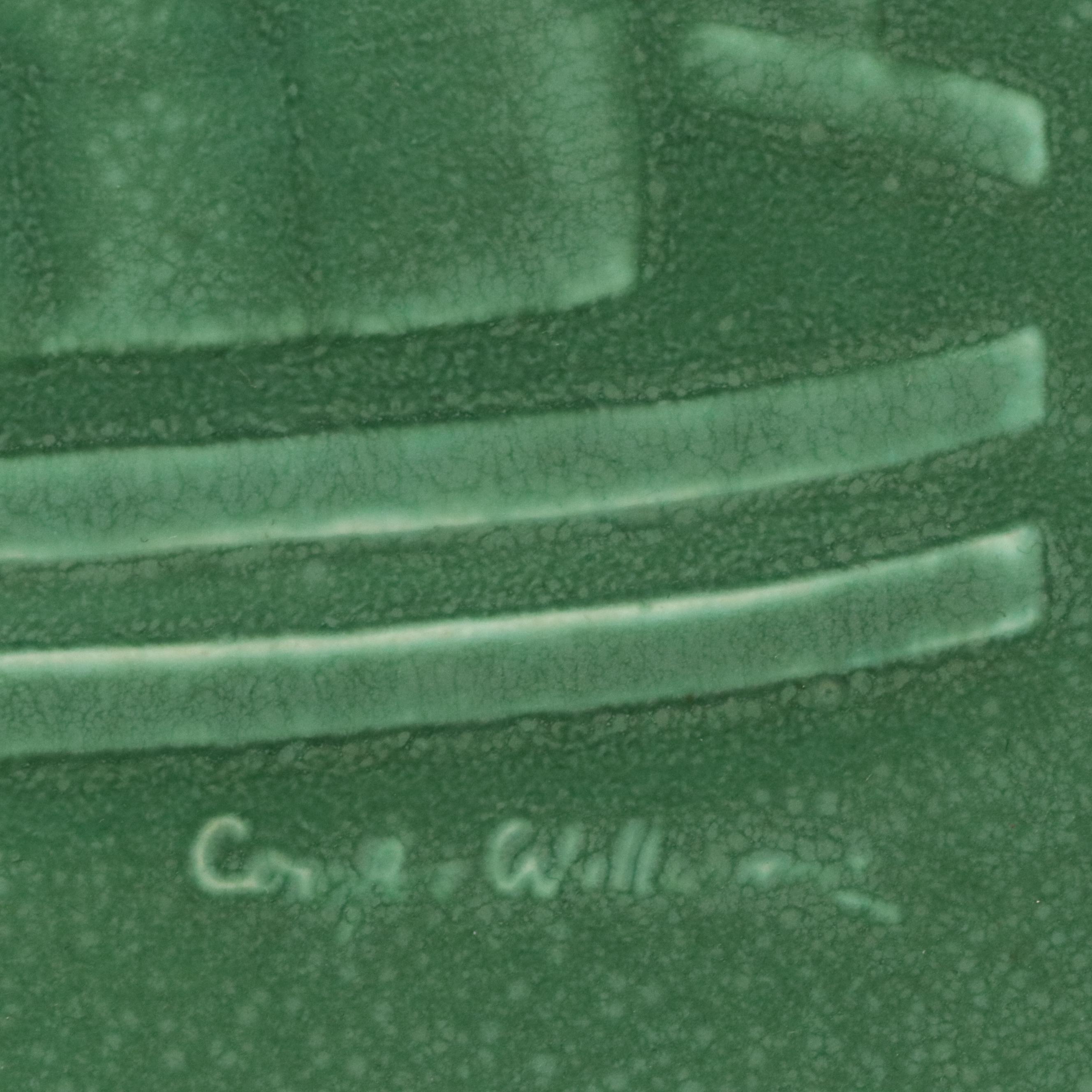 Earl Menzel Rookwood Pottery Tyler Davidson Fountain Plaque, 1957