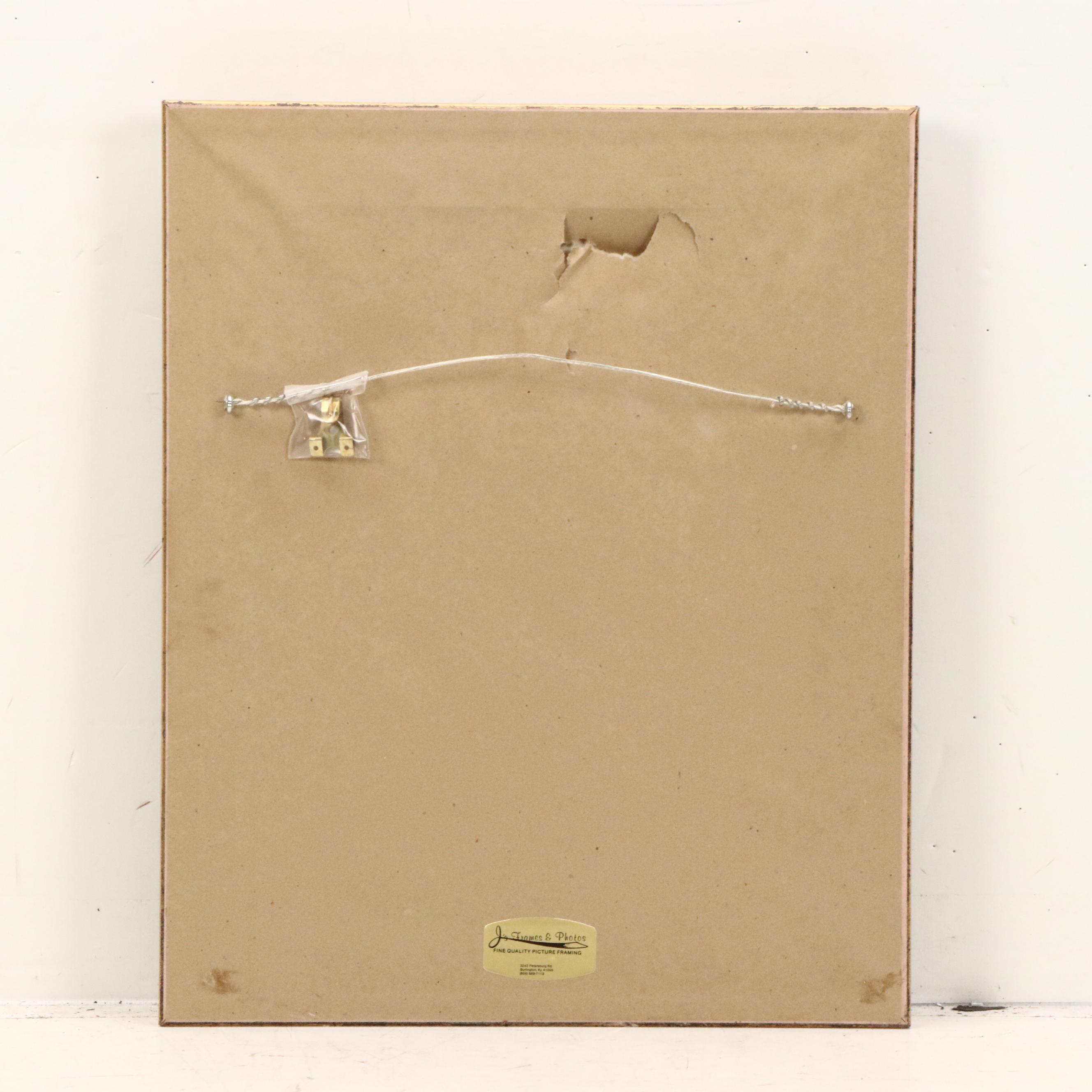 Earl Menzel Rookwood Pottery Tyler Davidson Fountain Plaque, 1957