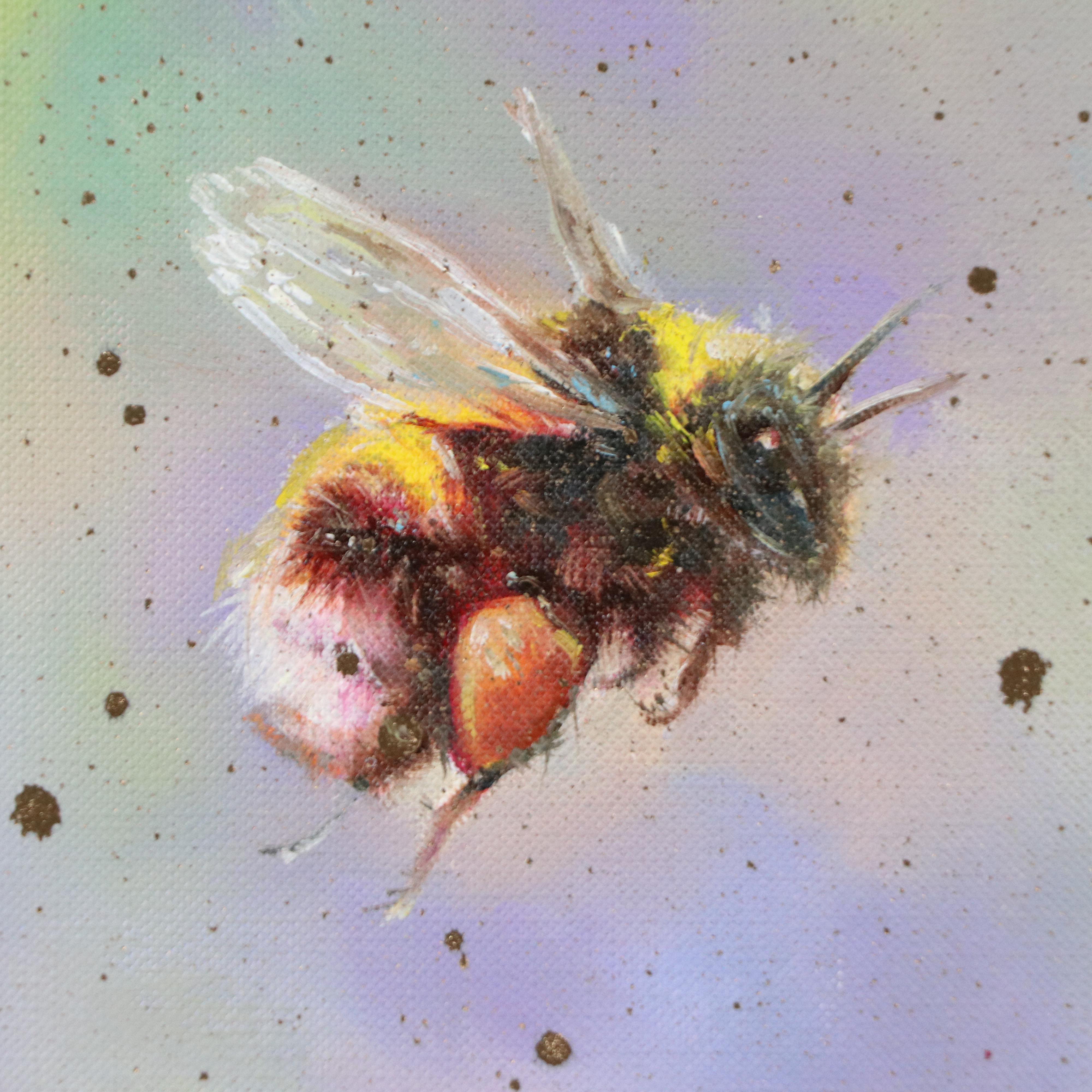 Inga Kovalenko Oil Painting of Bee, 2025