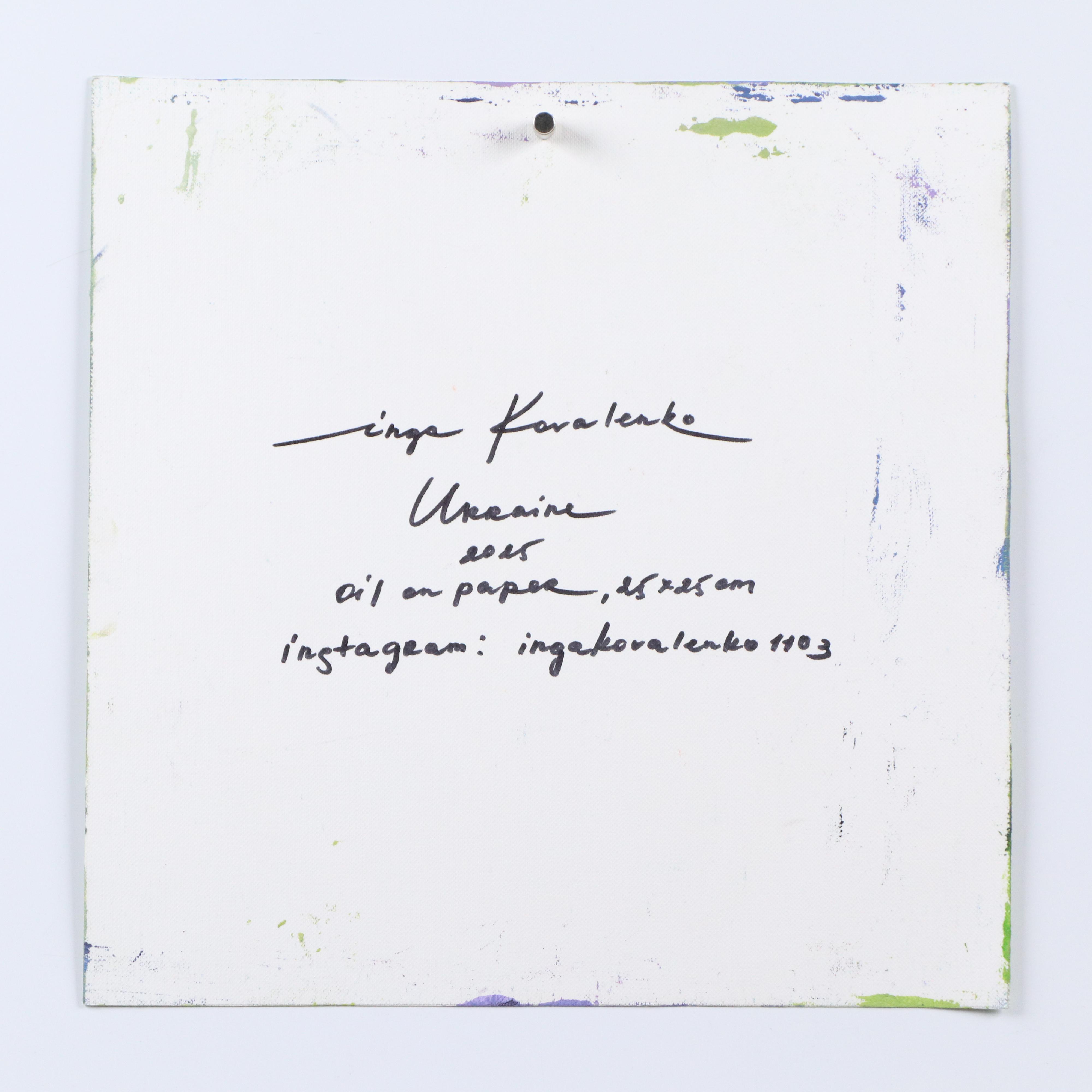 Inga Kovalenko Oil Painting of Bee, 2025