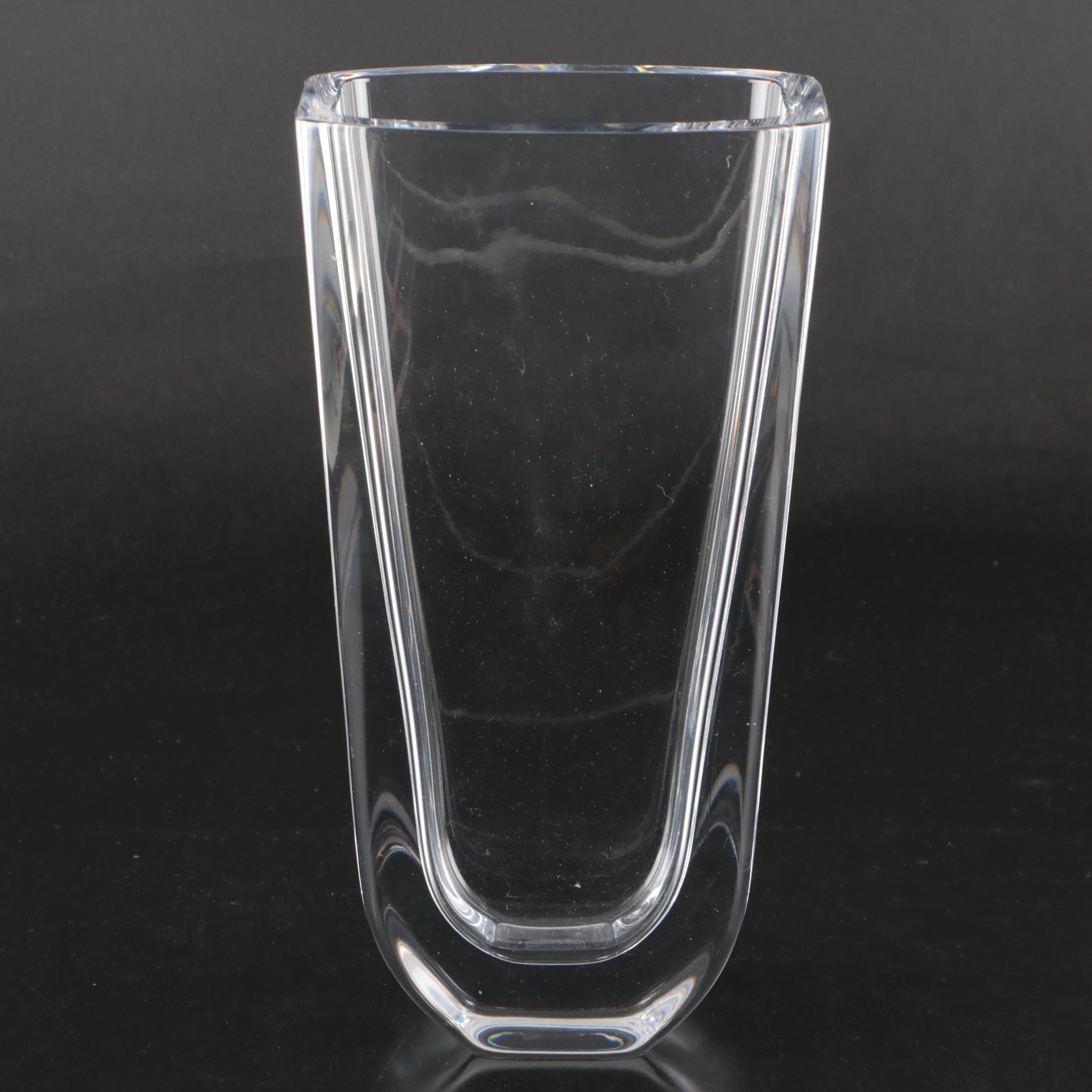 Orrefors Crystal Vase
