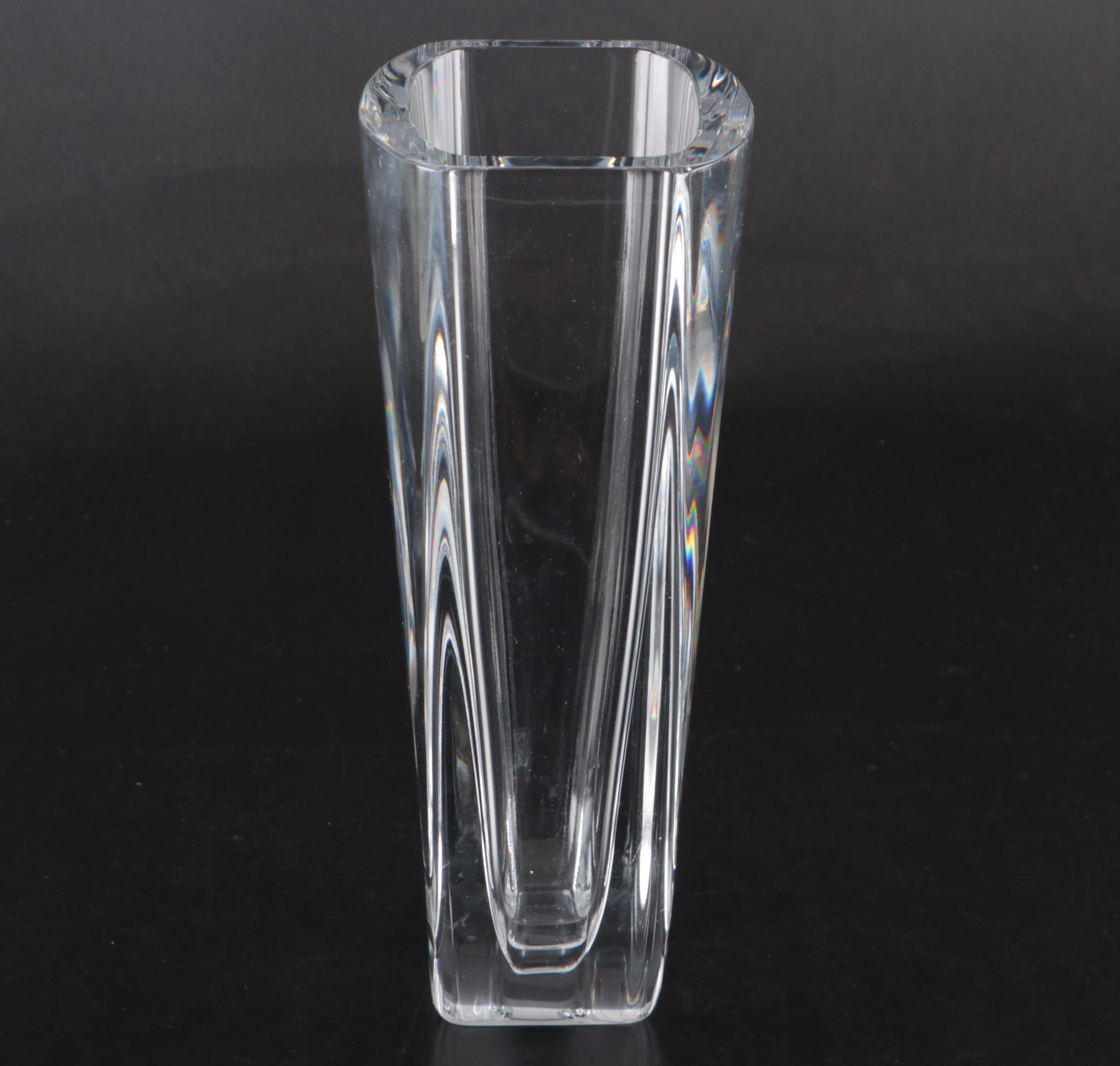 Orrefors Crystal Vase
