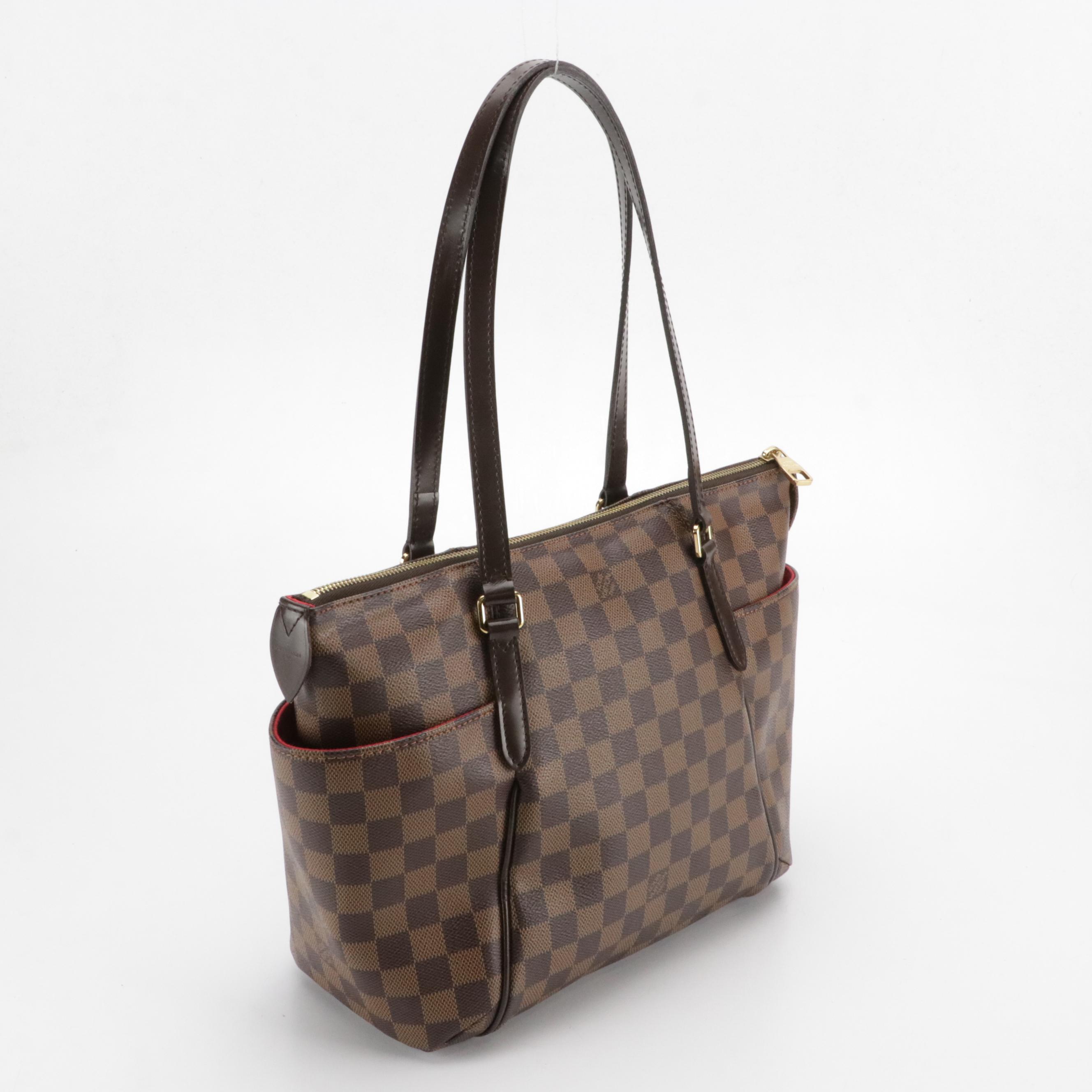 Louis Vuitton Totally PM Shoulder Bag in Monogram Canvas and Leather Trim