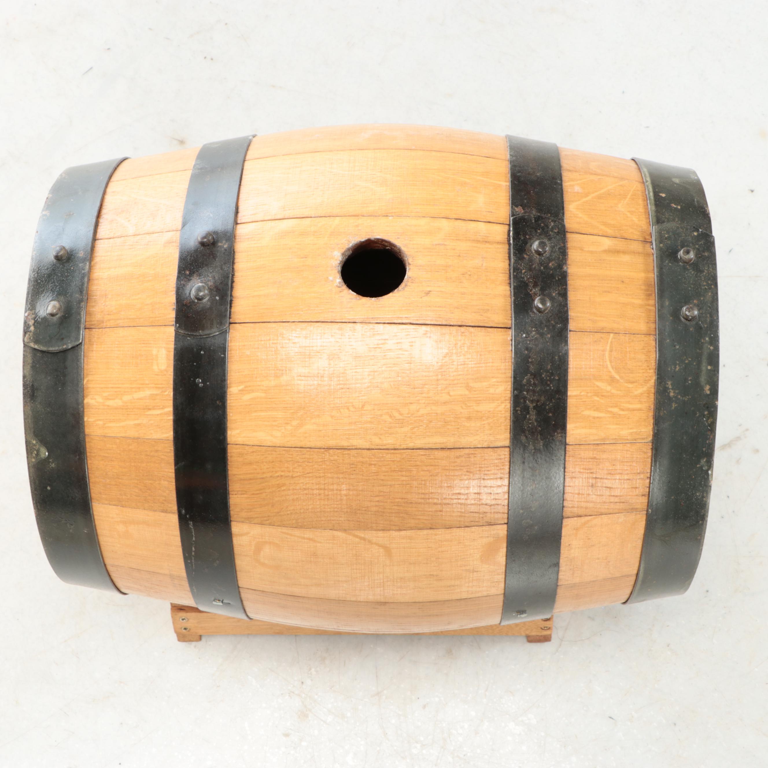 Georges Duboeuf Wooden Wine Barrel