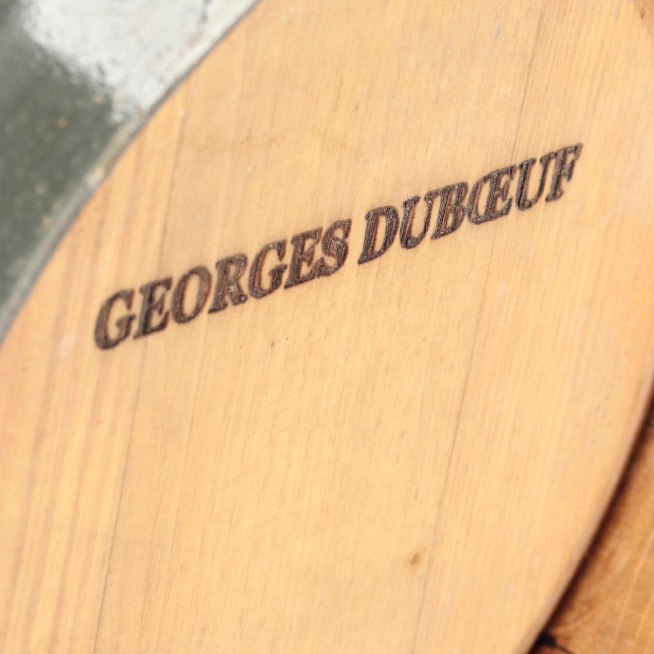 Georges Duboeuf Wooden Wine Barrel