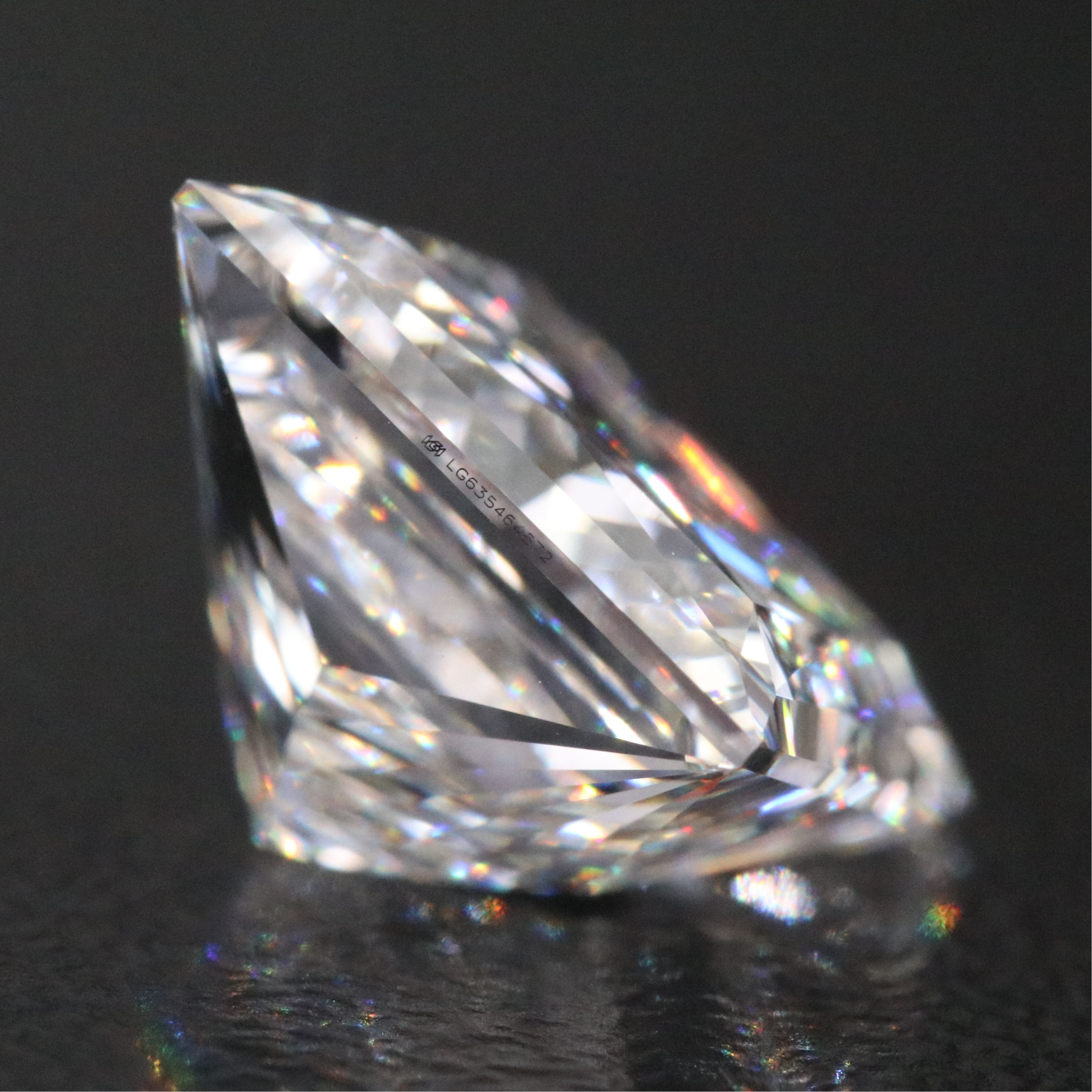 Loose 3.88 CT Lab Grown Diamond with IGI Report