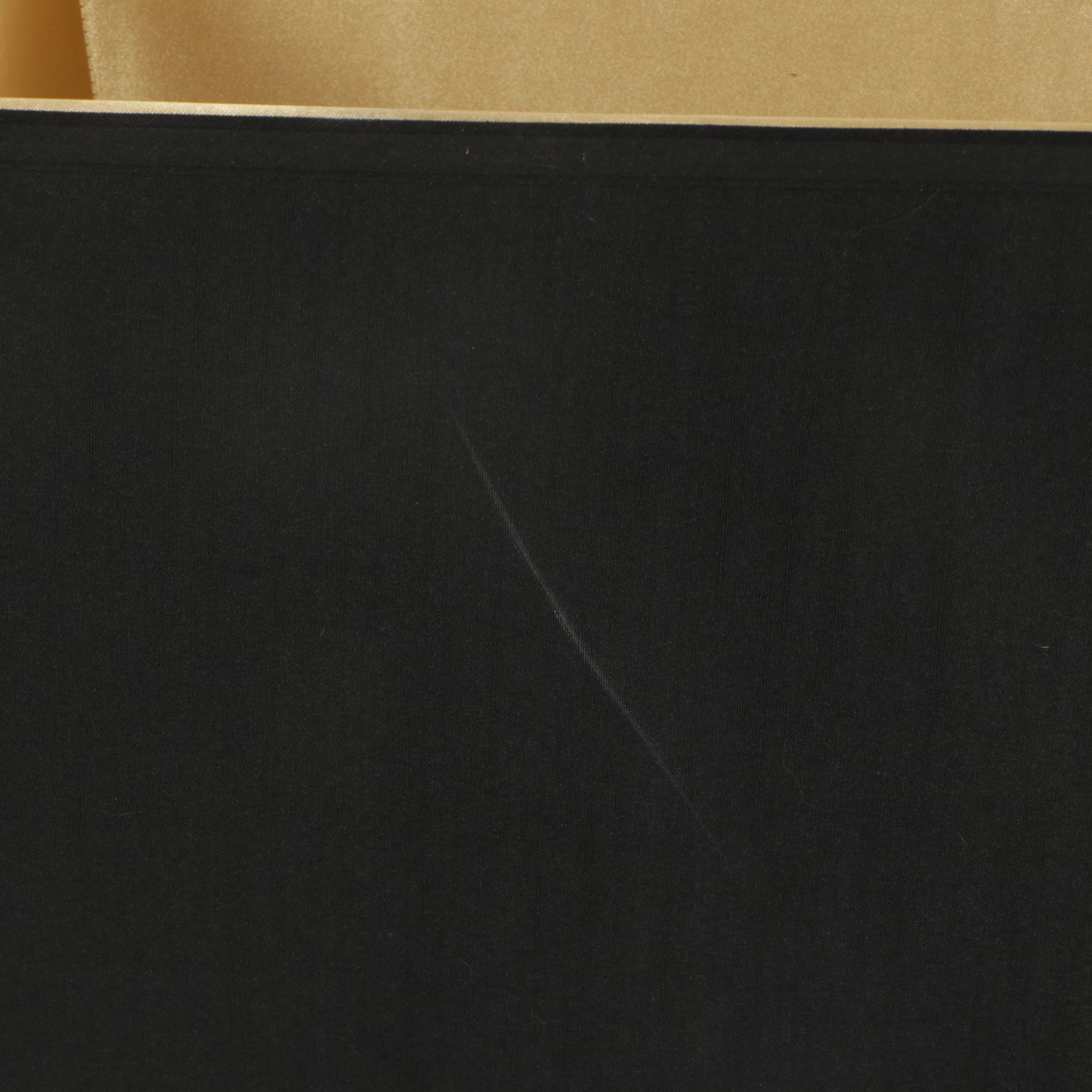 Mid Century Modern Trojan Horse Table Lamp with Black Silk Shade