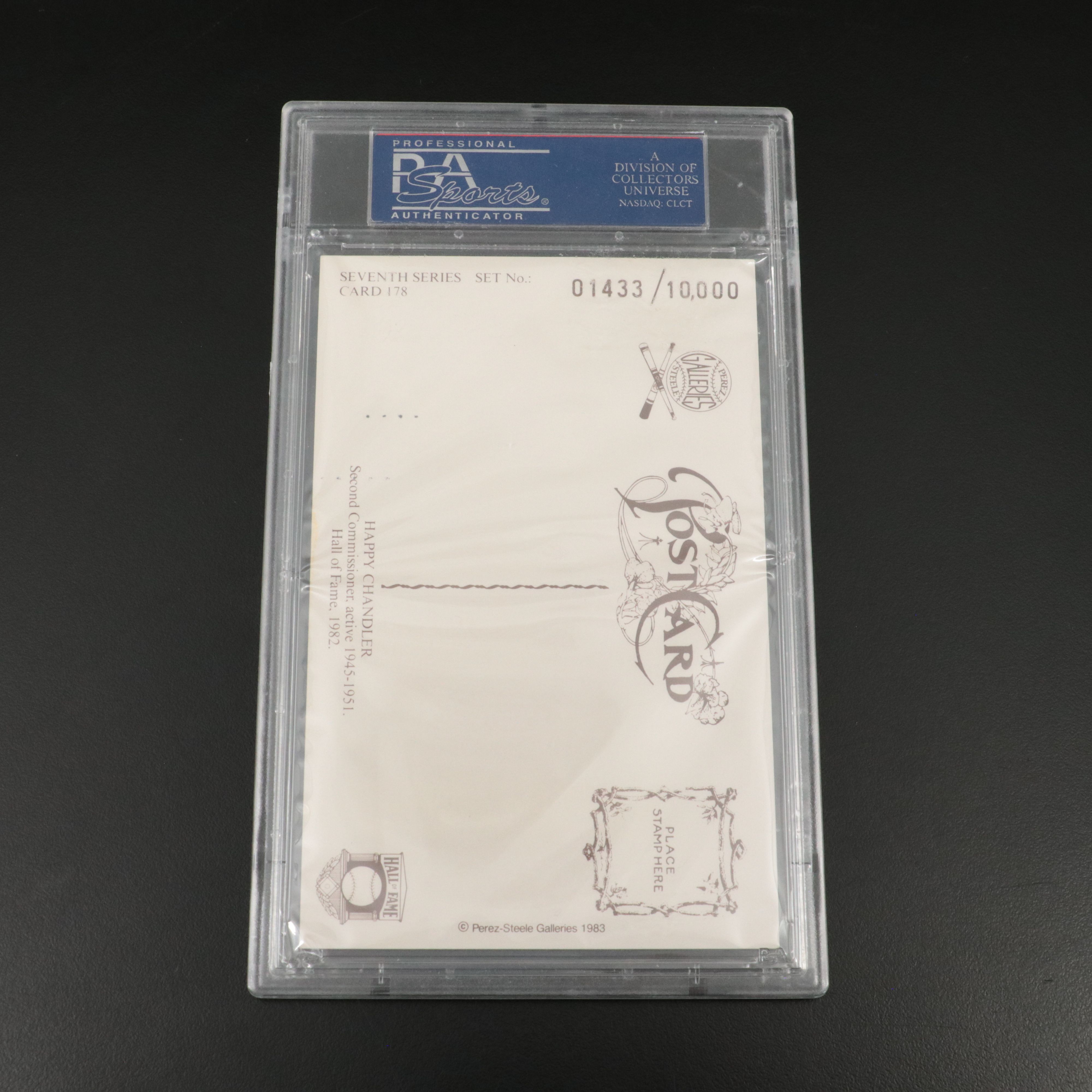 Roy Rogers and Happy Chandler Signatures, PSA