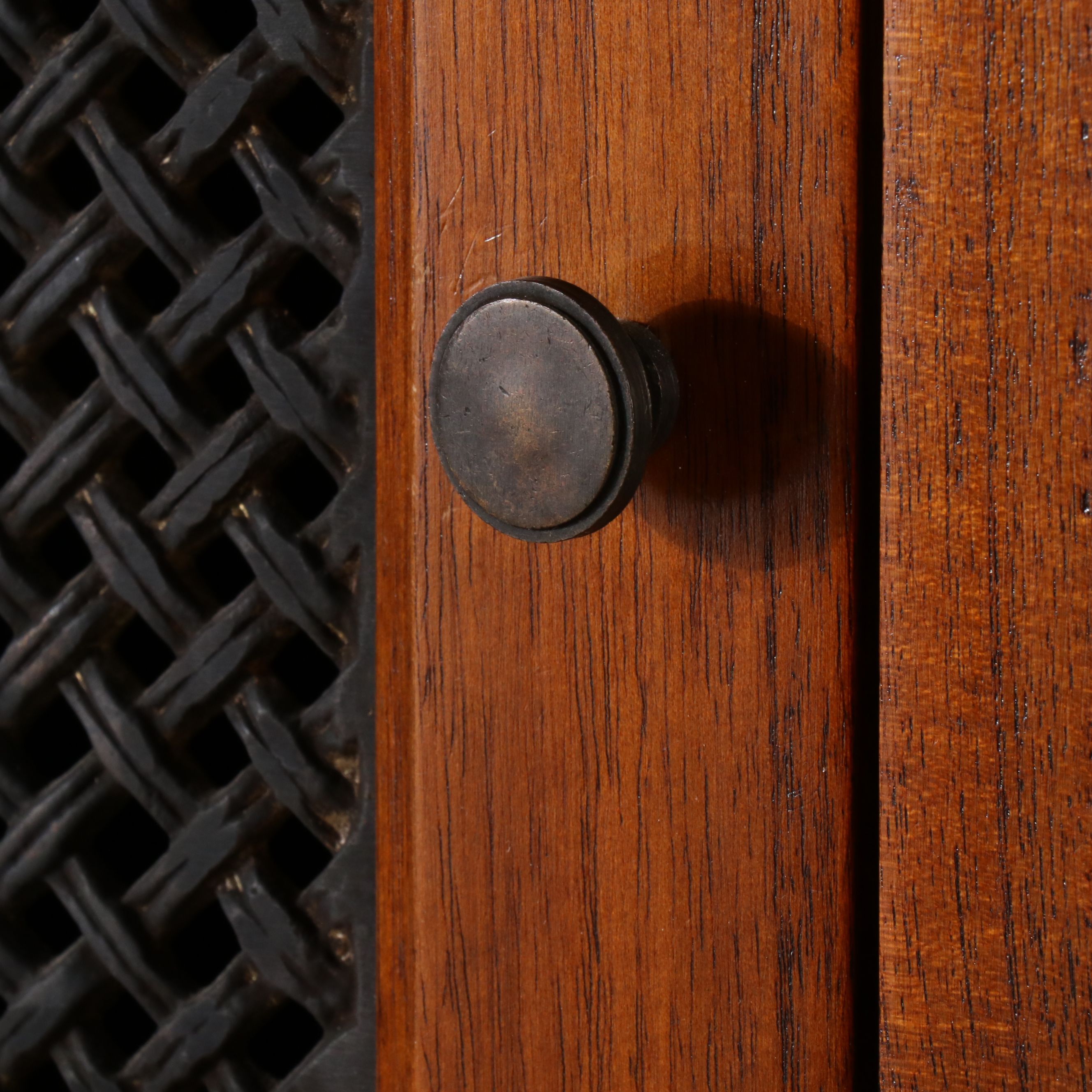 French Provincial Style Fifteen-Door Cabinet