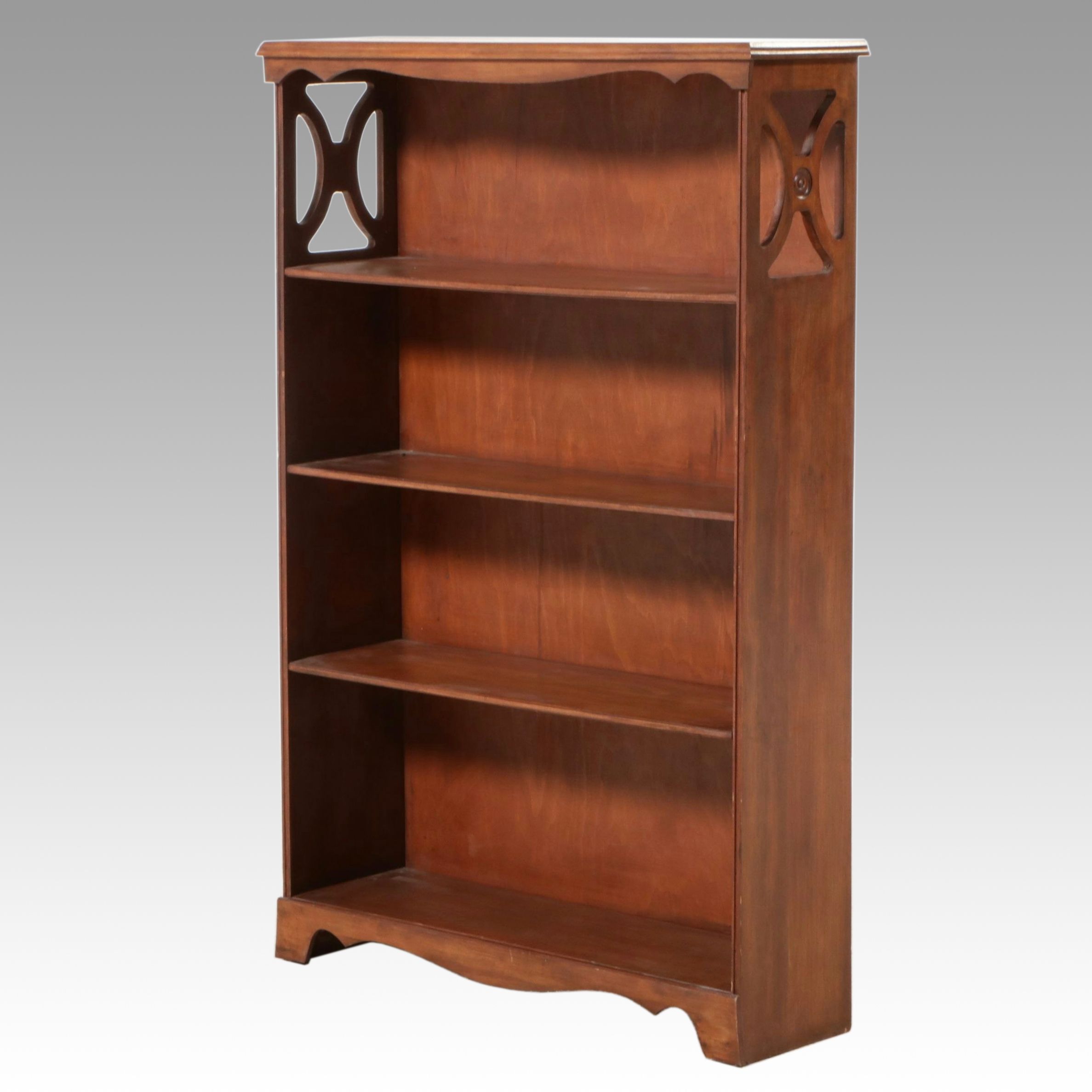 Traditional Style Four-Tiered Bookshelf