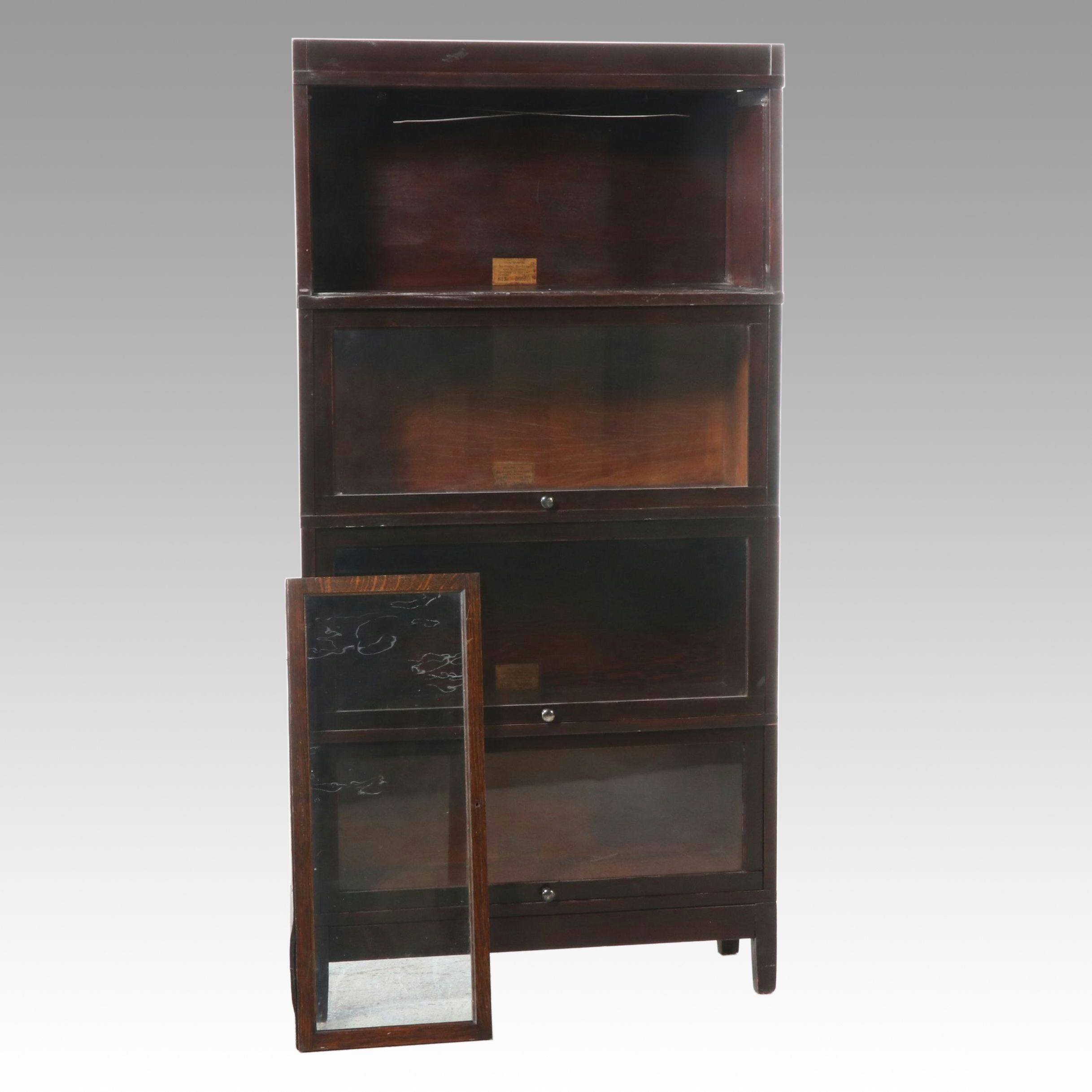Globe-Wernicke Oak Barrister's Bookcase