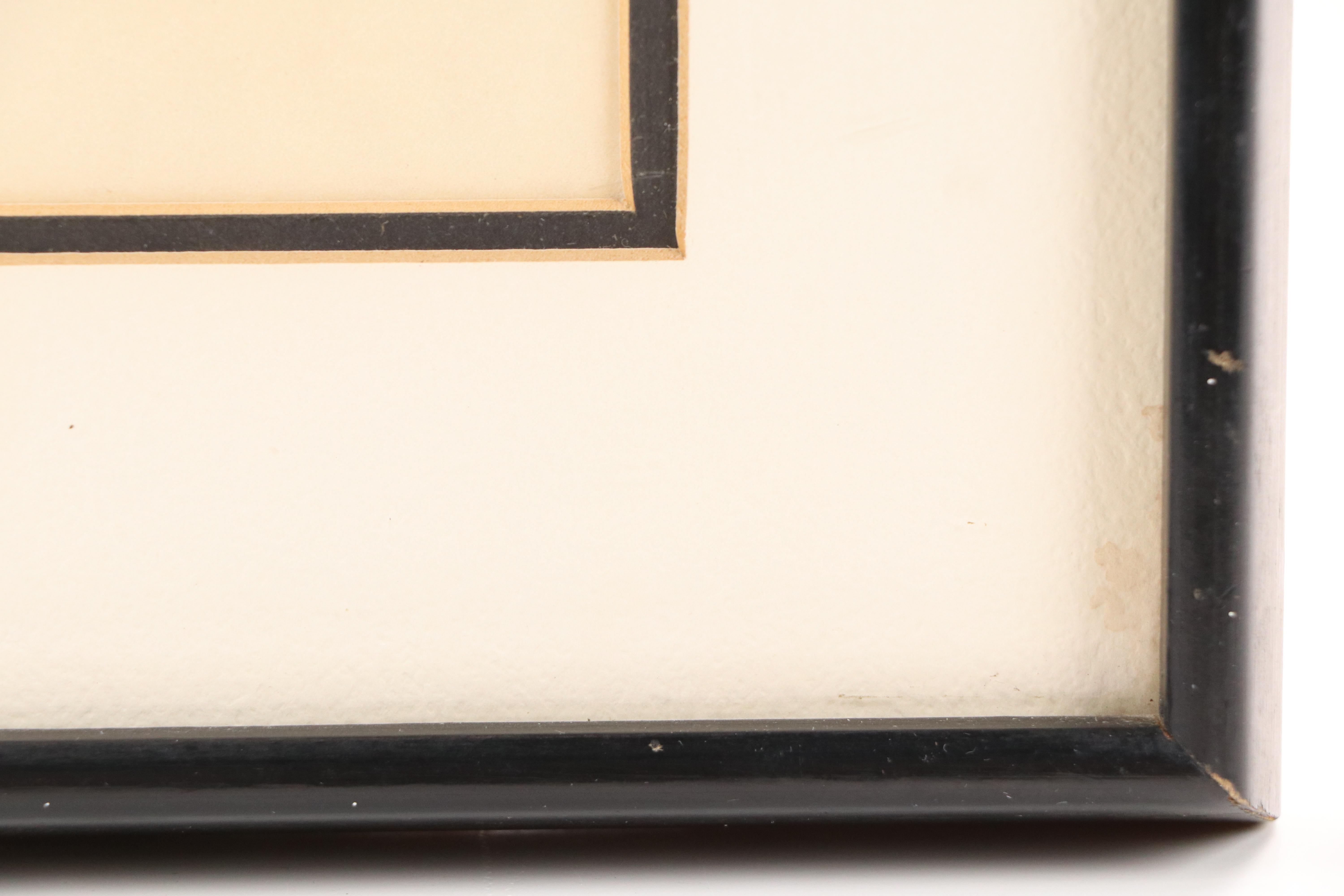 Hollis Wilford Graphite Drawing of Native American Chief