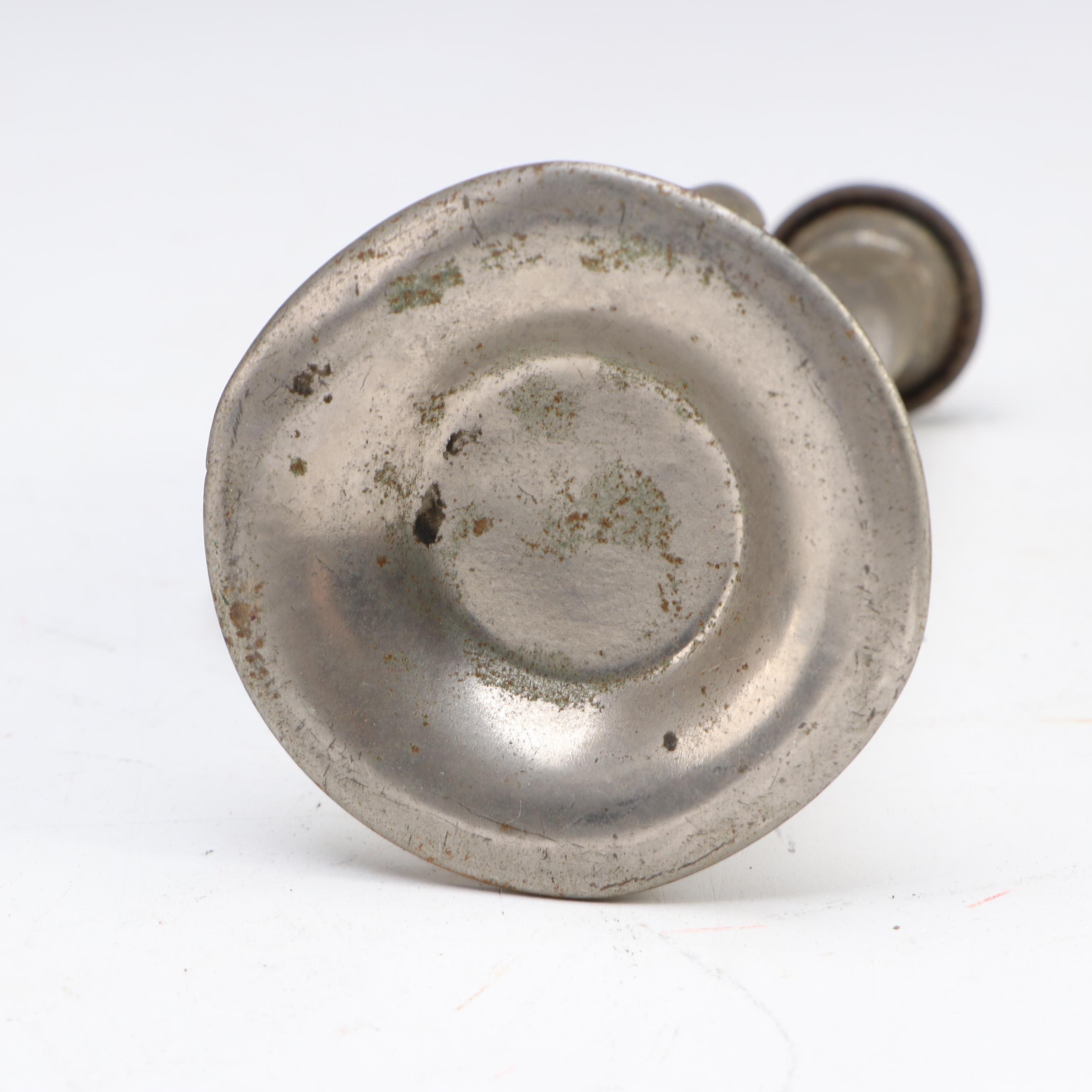 "Popeye The Sailor Man" Cast Iron Coin Bank Reproduction with Metal Trumpet