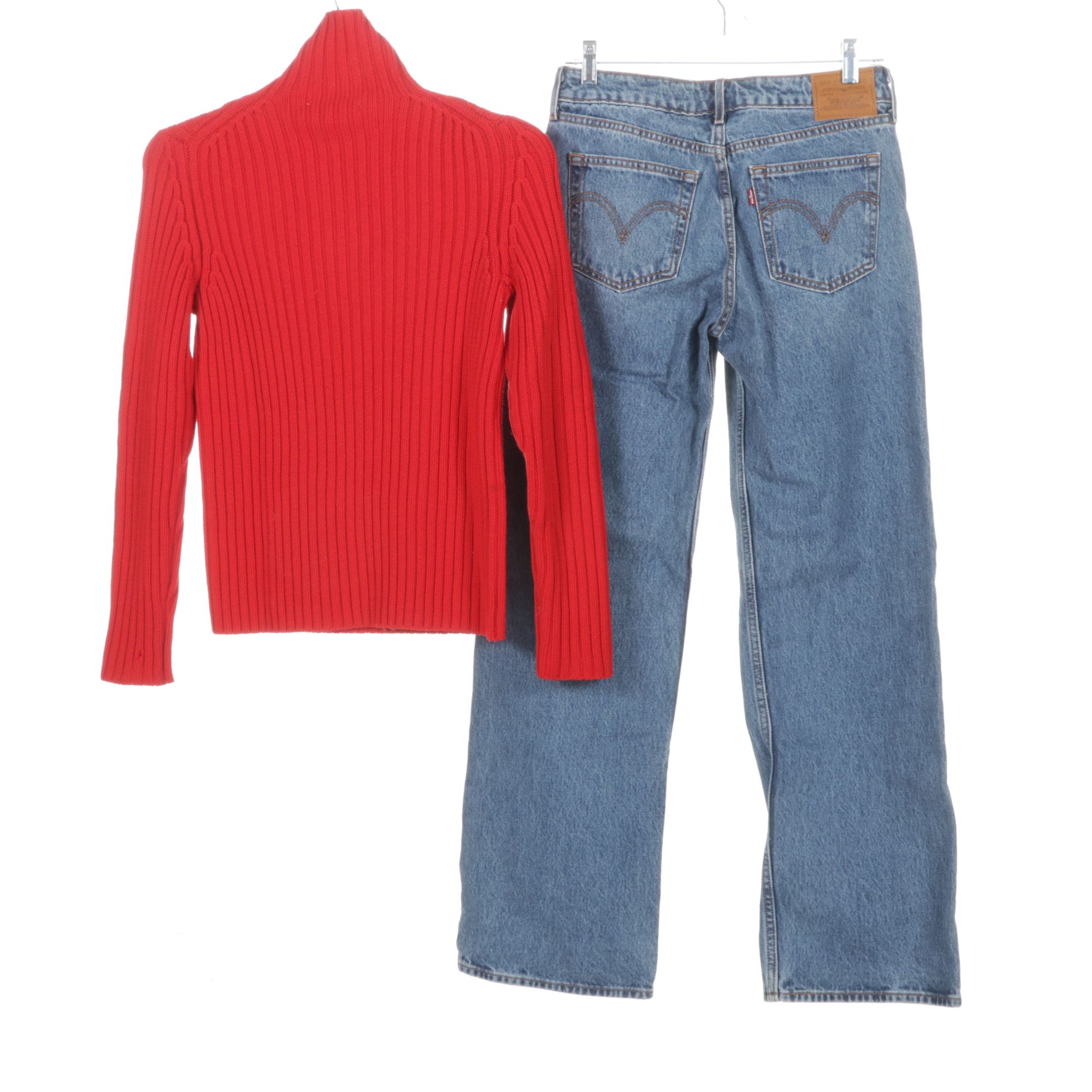 Levi's "Low Loose" Denim Jeans with Michael Kors, Ann Taylor and More Sweaters