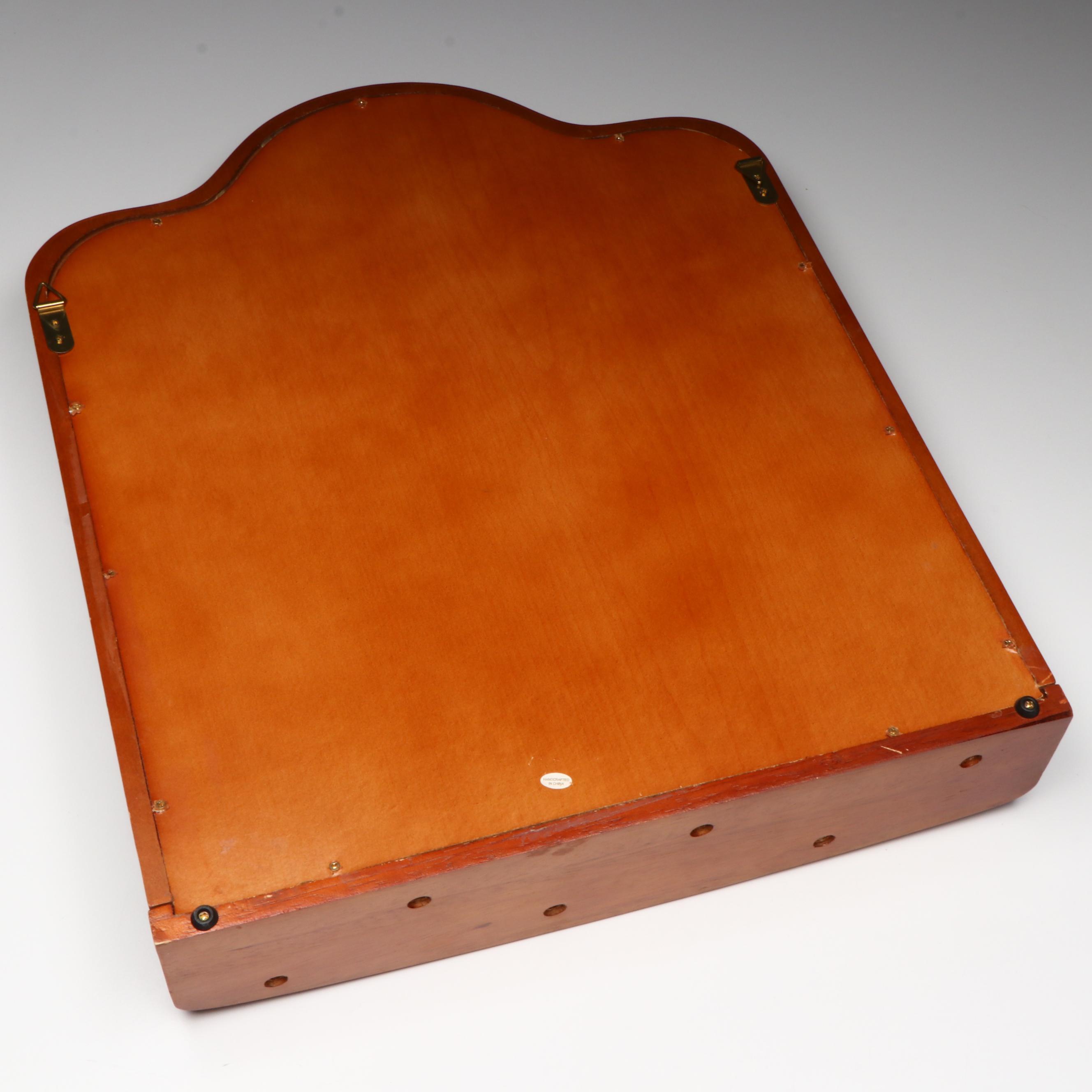 Lenox Porcelain Snowmen Boxes with Wooden Shelves