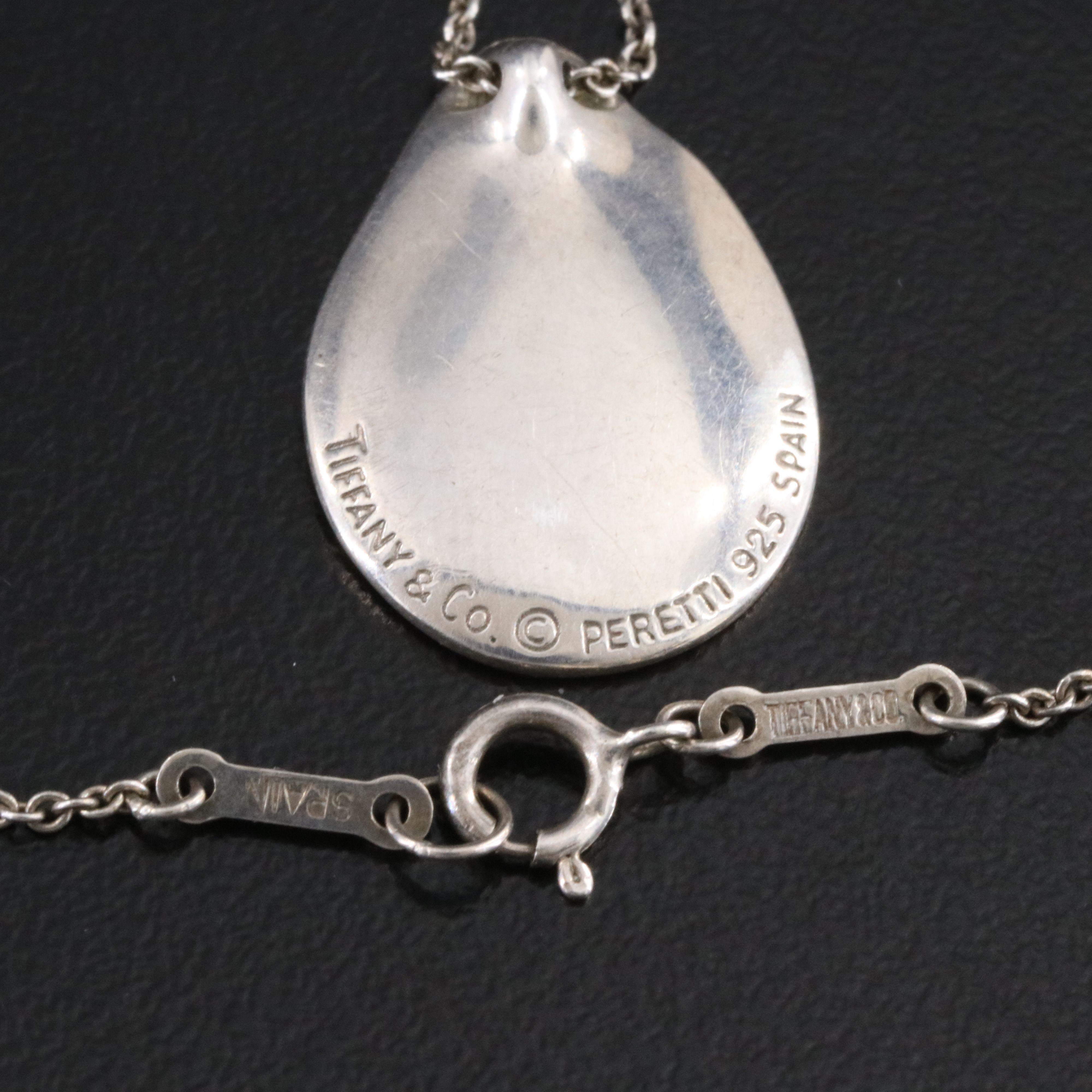 Elsa Peretti for Tiffany & Co. Sterling Madonna Necklace