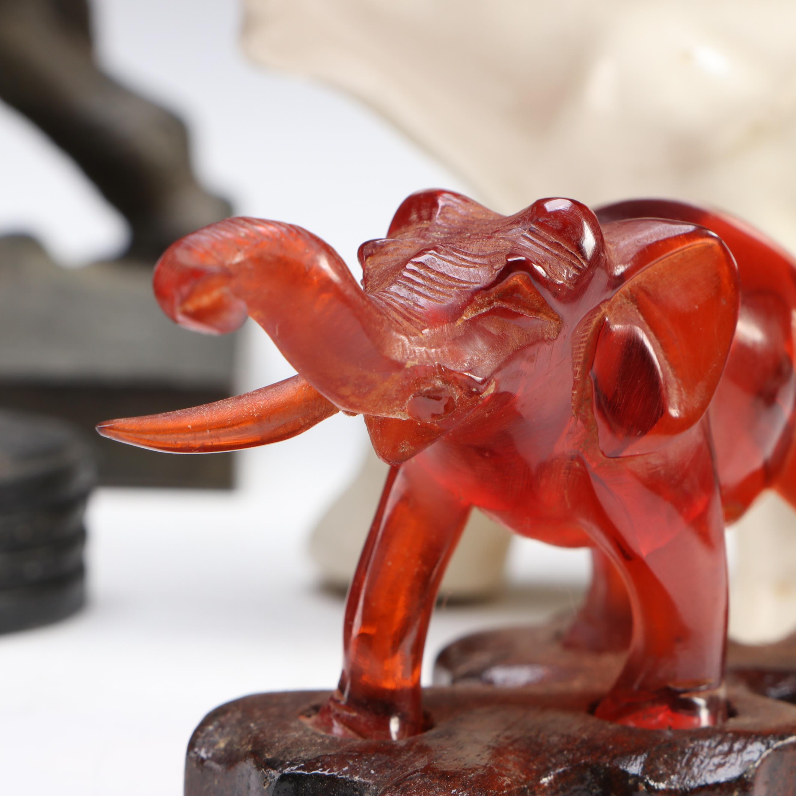 U.S. Senate and Republican Party Cast Iron Elephants and Other Figurines
