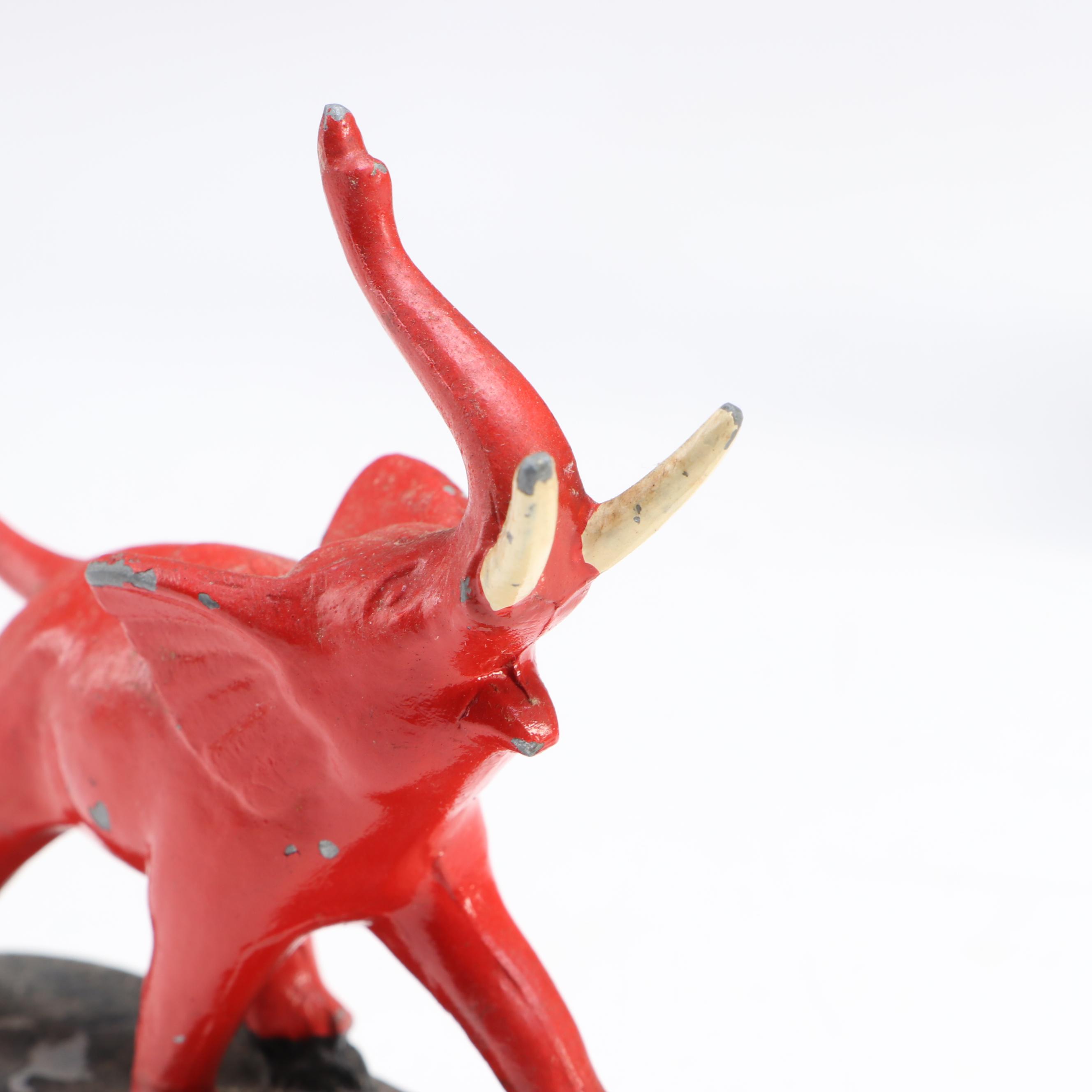 U.S. Senate and Republican Party Cast Iron Elephants and Other Figurines