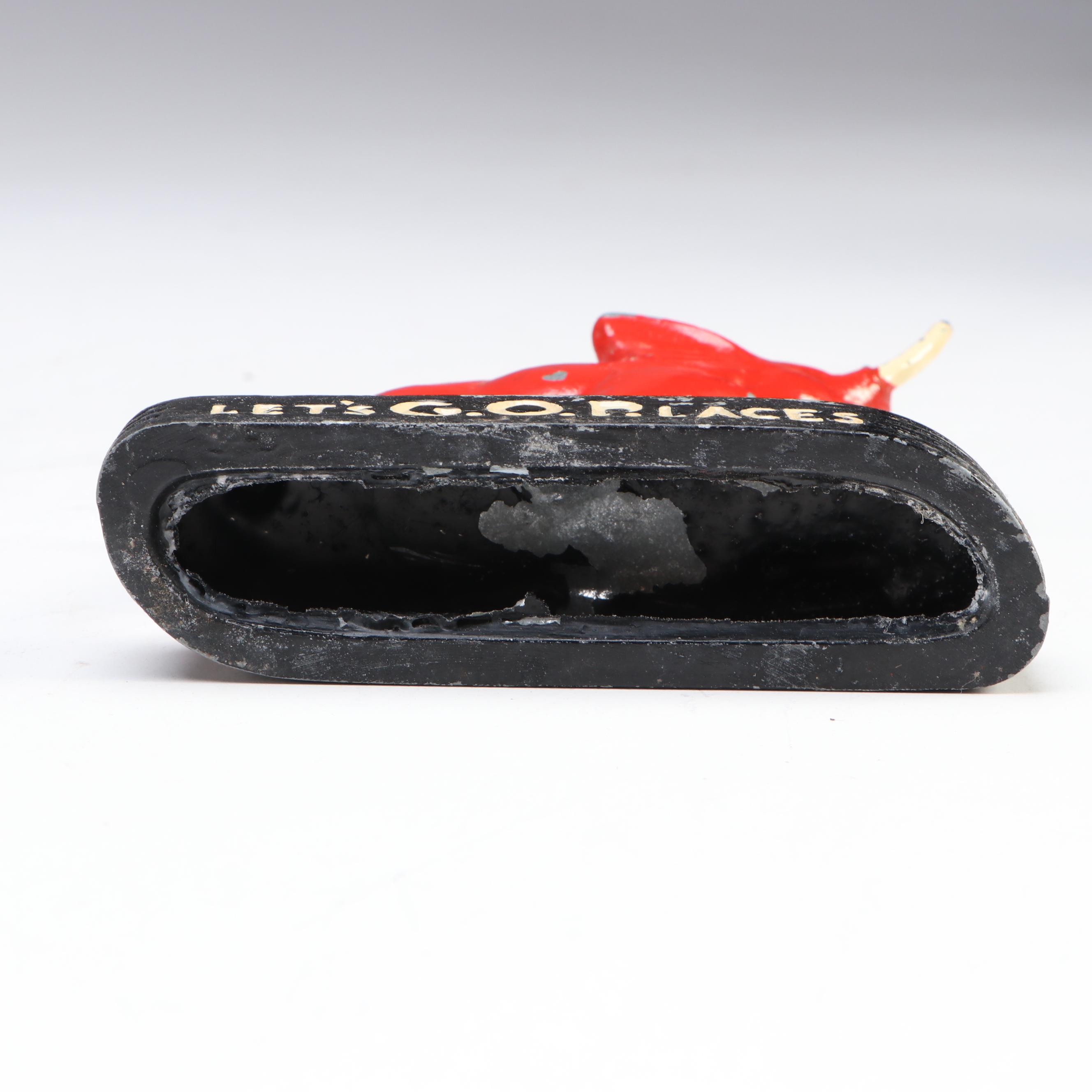 U.S. Senate and Republican Party Cast Iron Elephants and Other Figurines