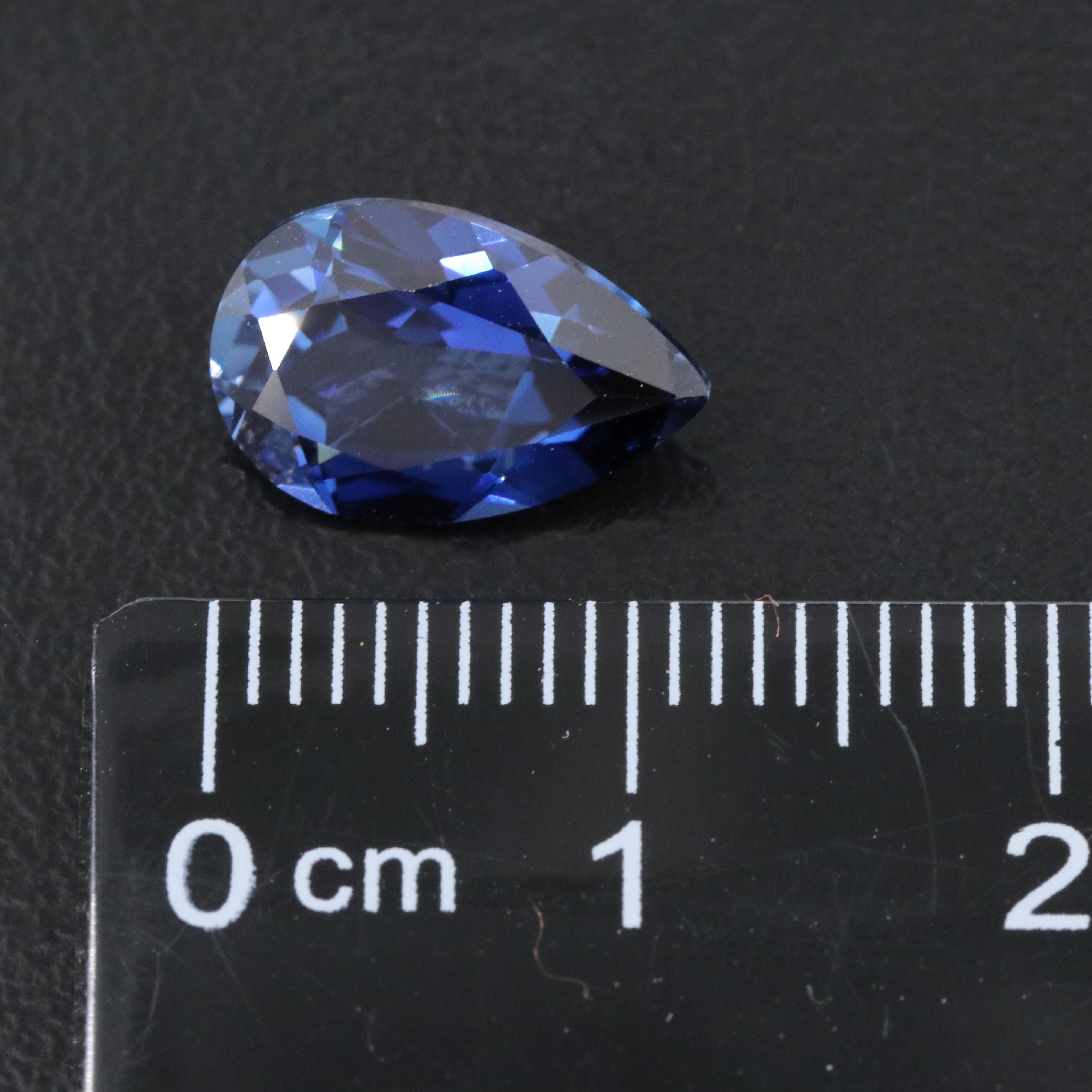 Loose 3.73 CT Lab Grown Sapphire