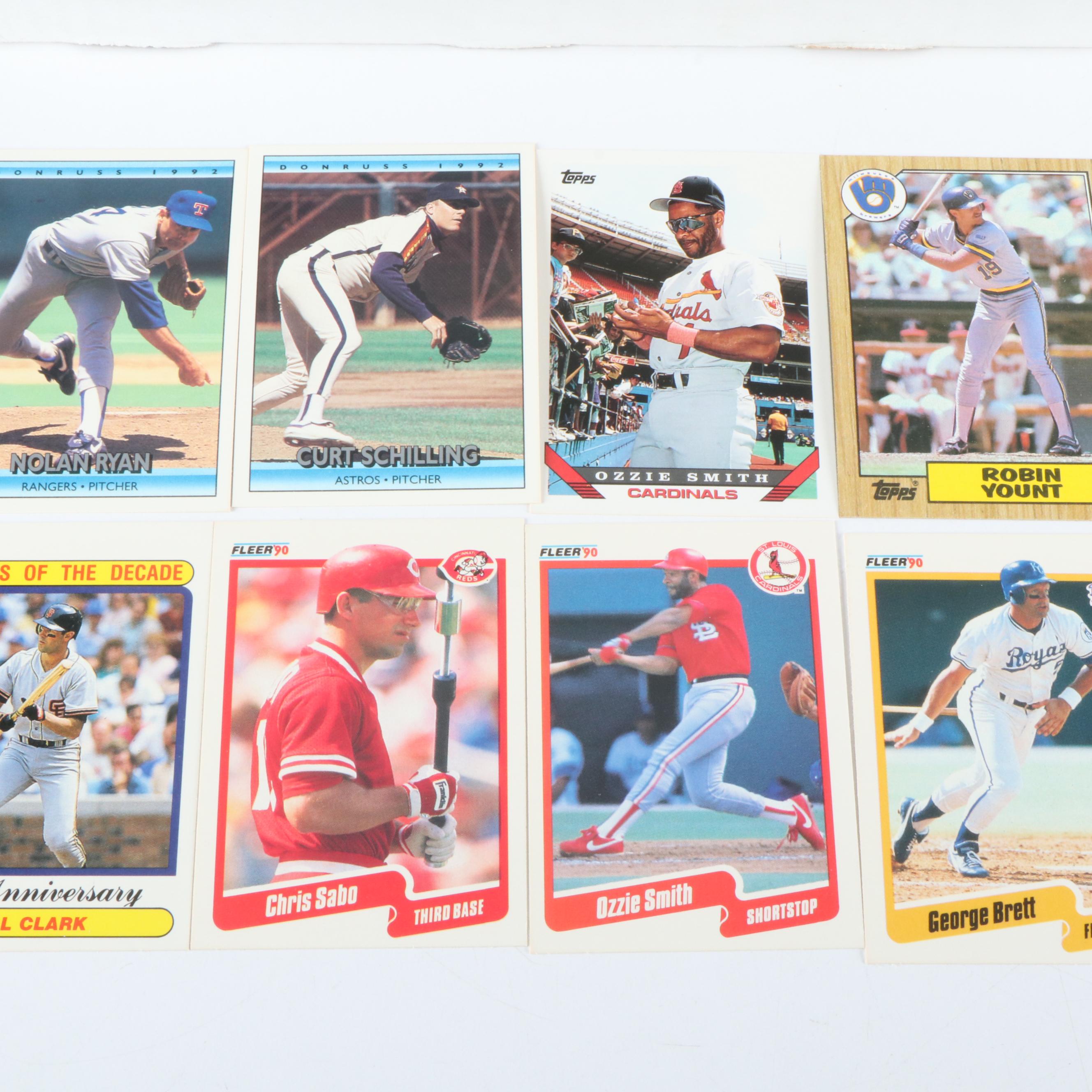 Two Large Storage Boxes of Baseball Cards, 1980s to 1990s