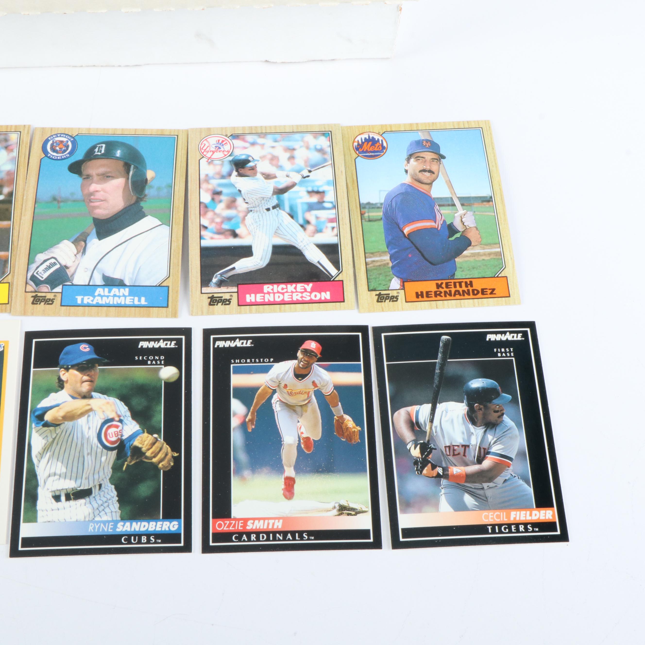 Two Large Storage Boxes of Baseball Cards, 1980s to 1990s