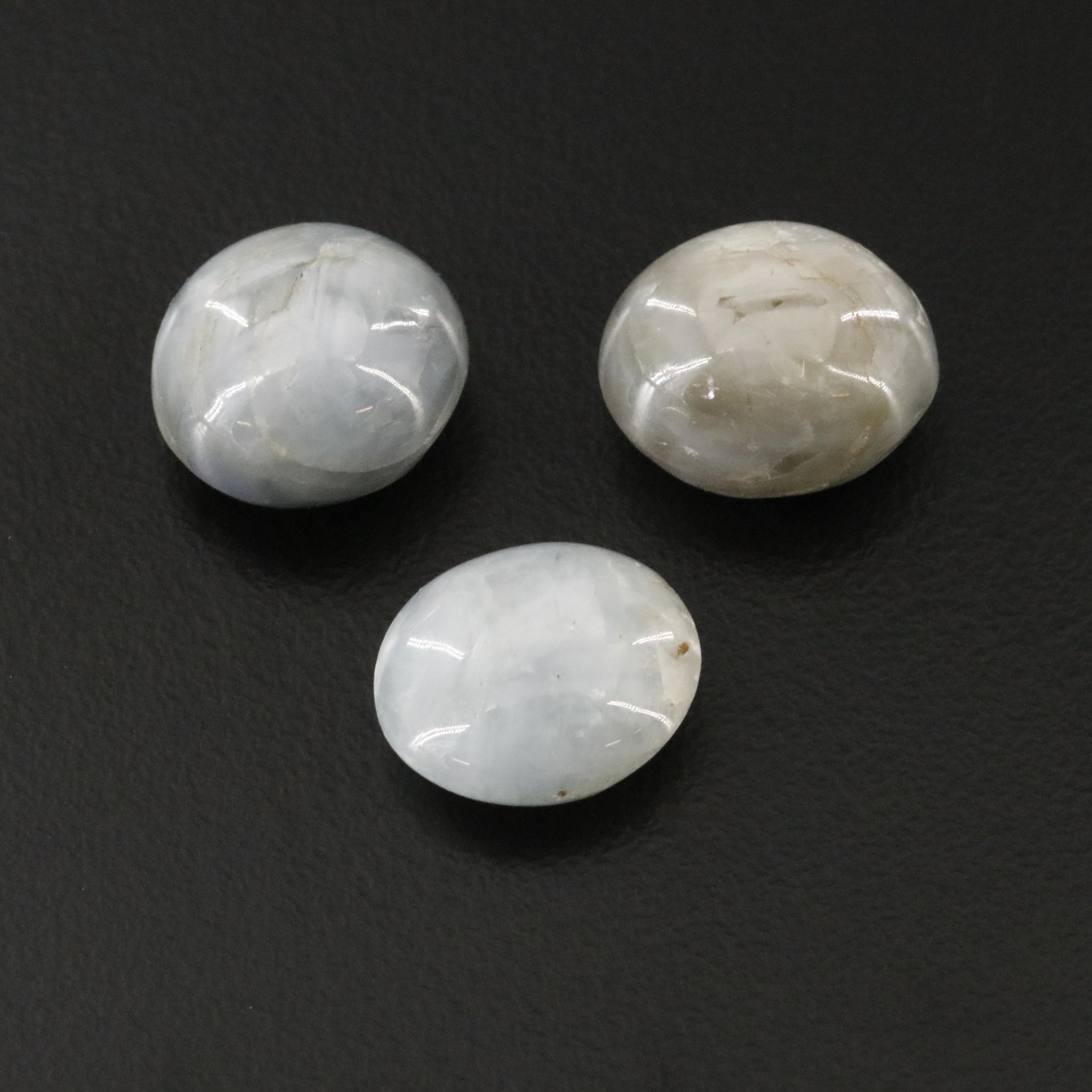 Loose 42.58 CTW Gray Sapphires