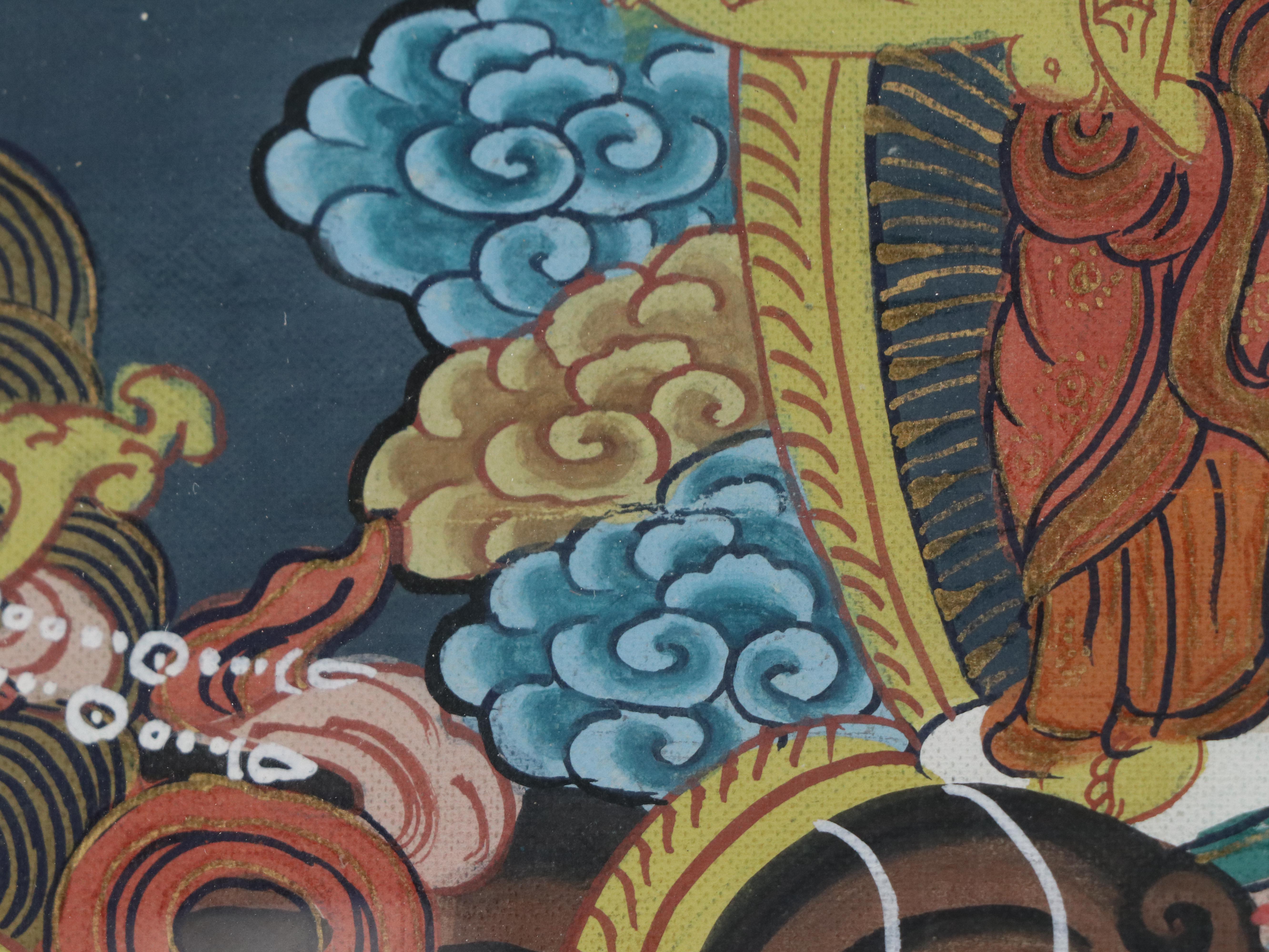 Tibetan Bhavacakra Thangka