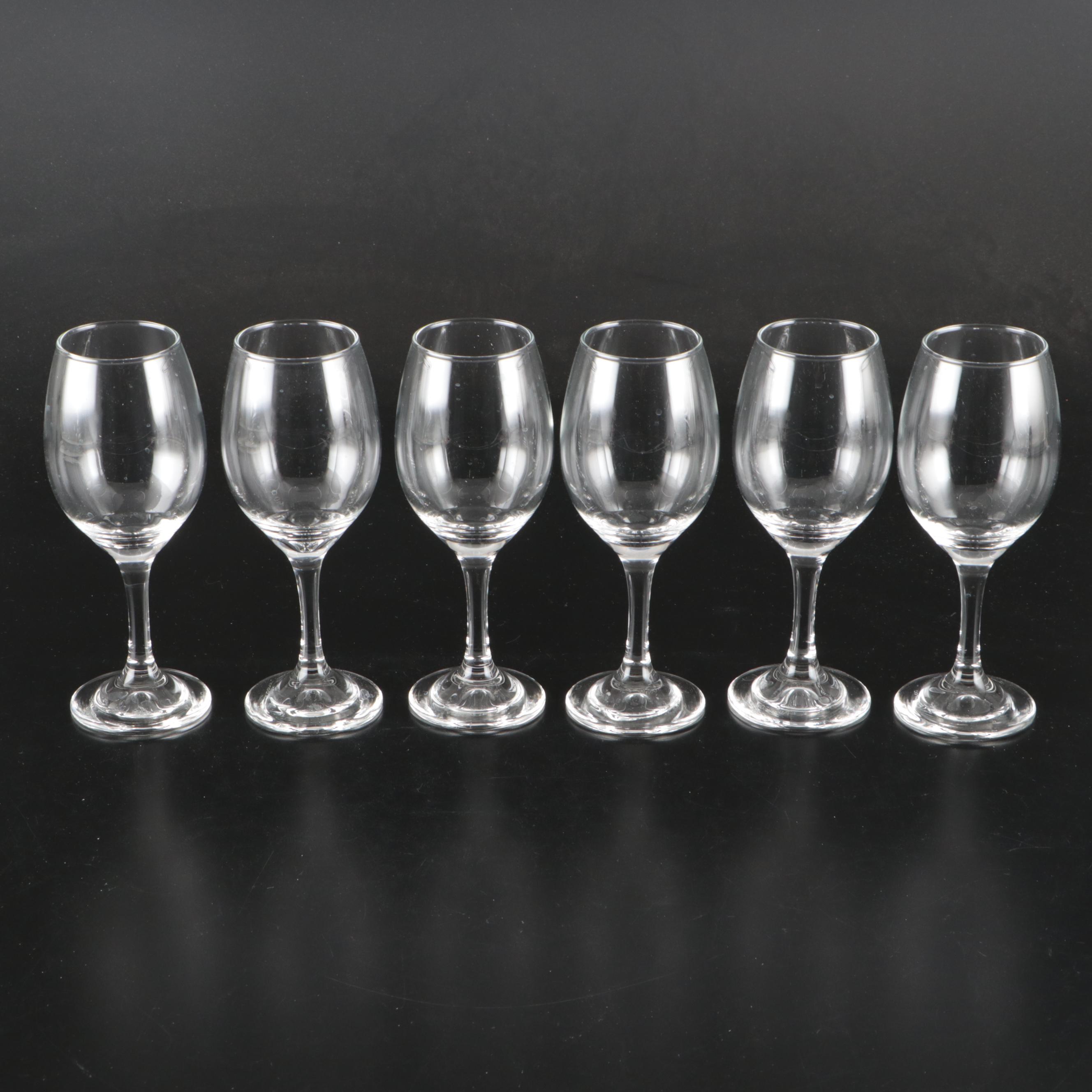 Arcoroc Crystal White Wine Glasses