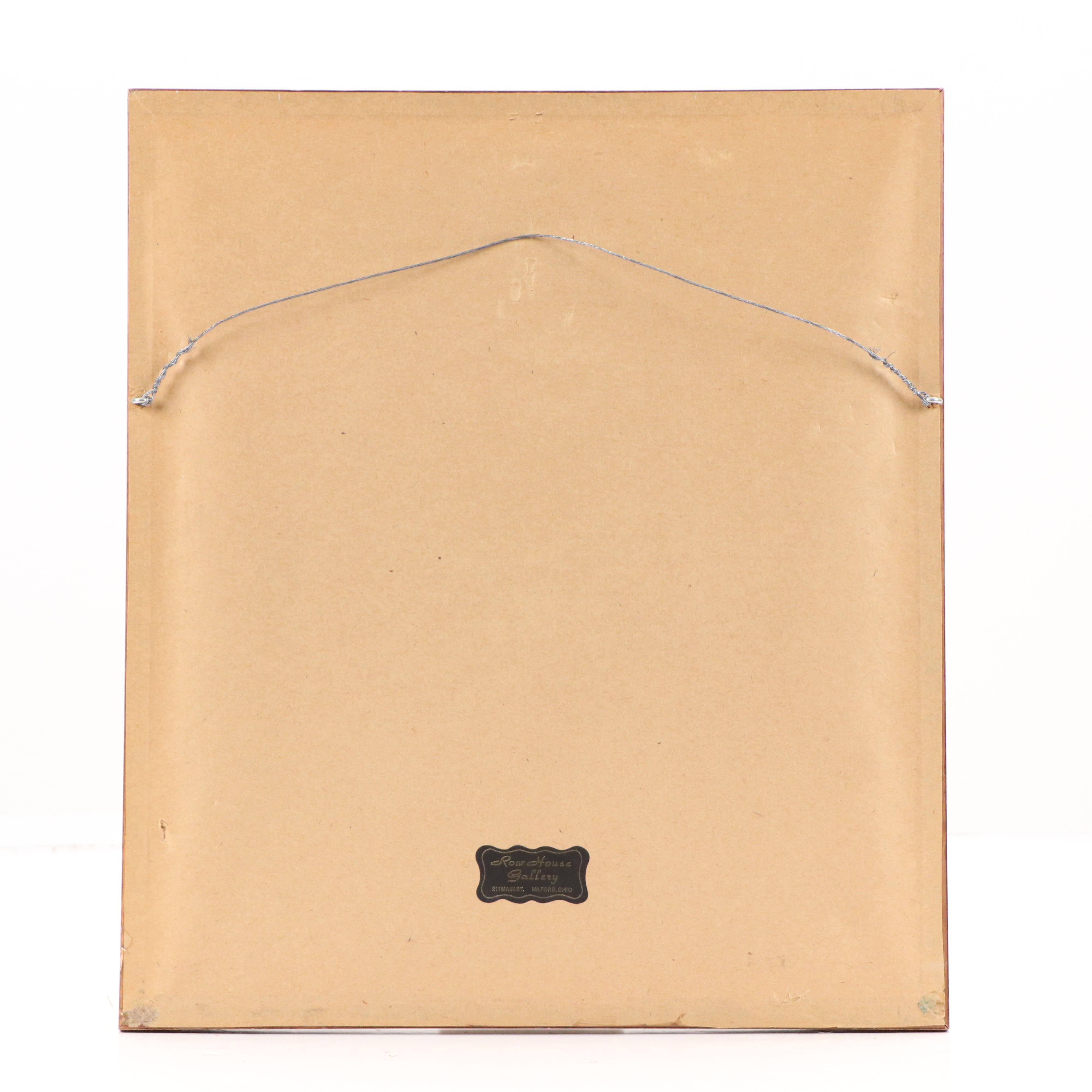 Edward Timothy Hurley Etching of Pondside Farm, 1929