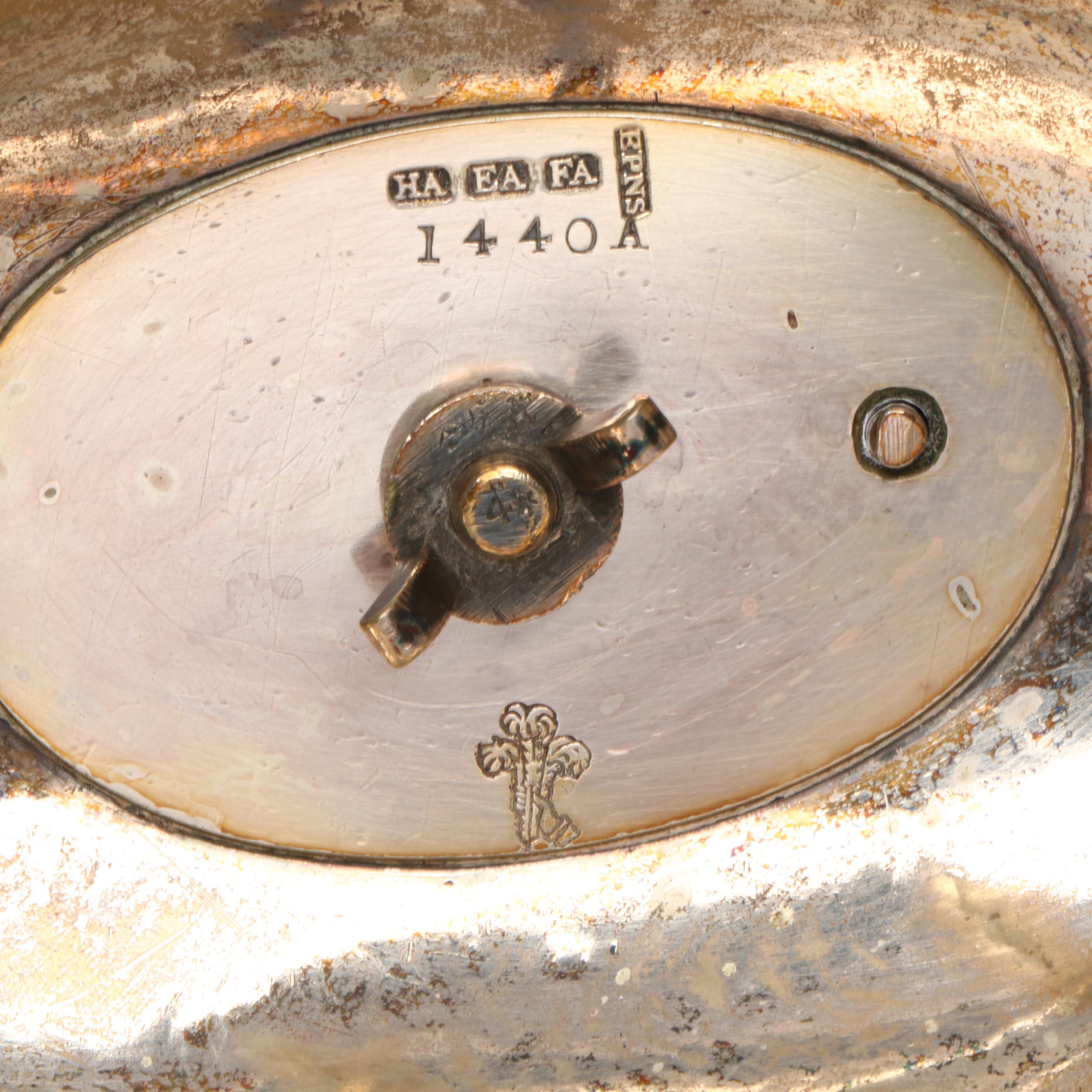 Georgian Style Atkin Brothers English Silver Plate Cloche