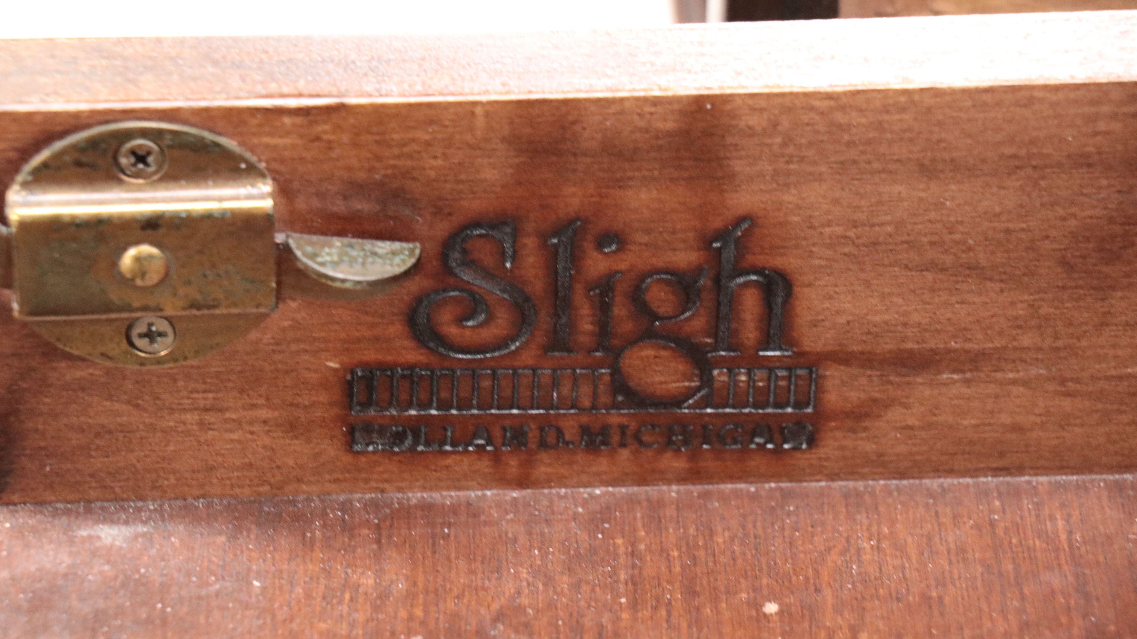 Sligh Traditional Style Cherry Kneehole Desk