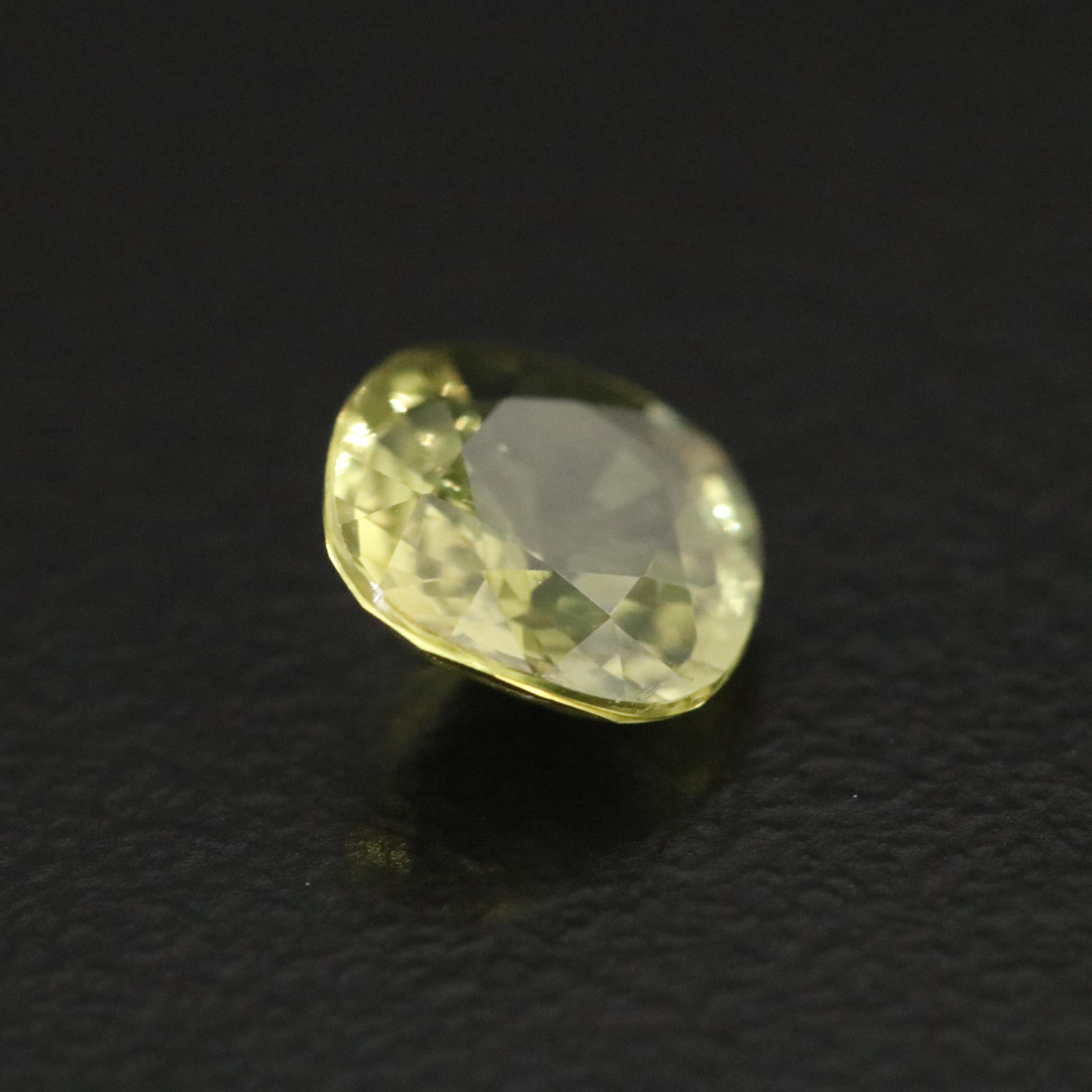 Loose 1.10 CT Green Sapphire