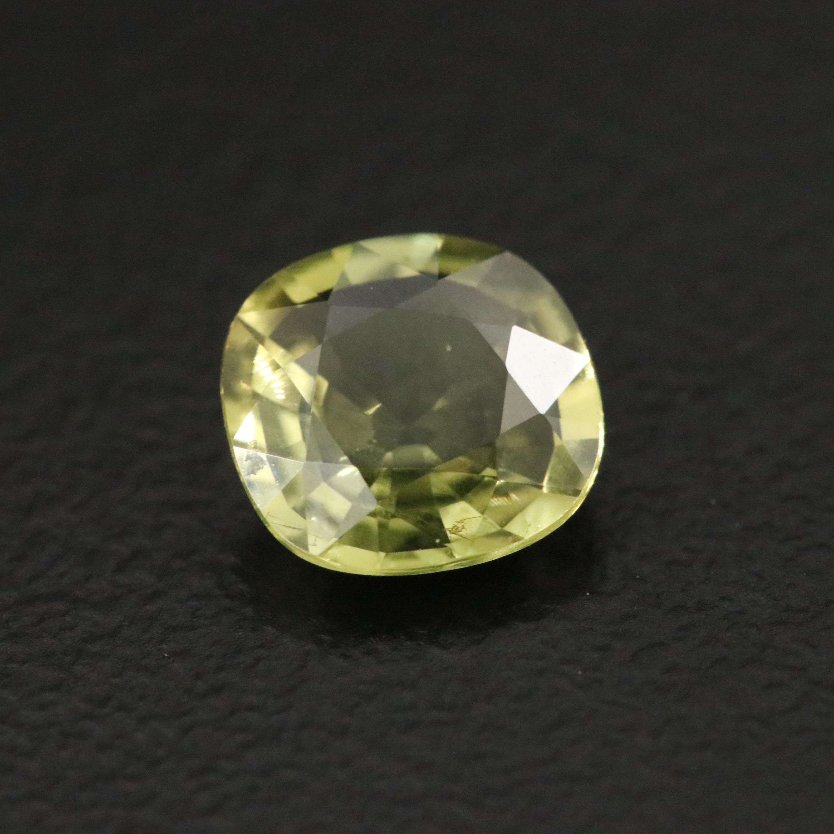 Loose 1.10 CT Green Sapphire