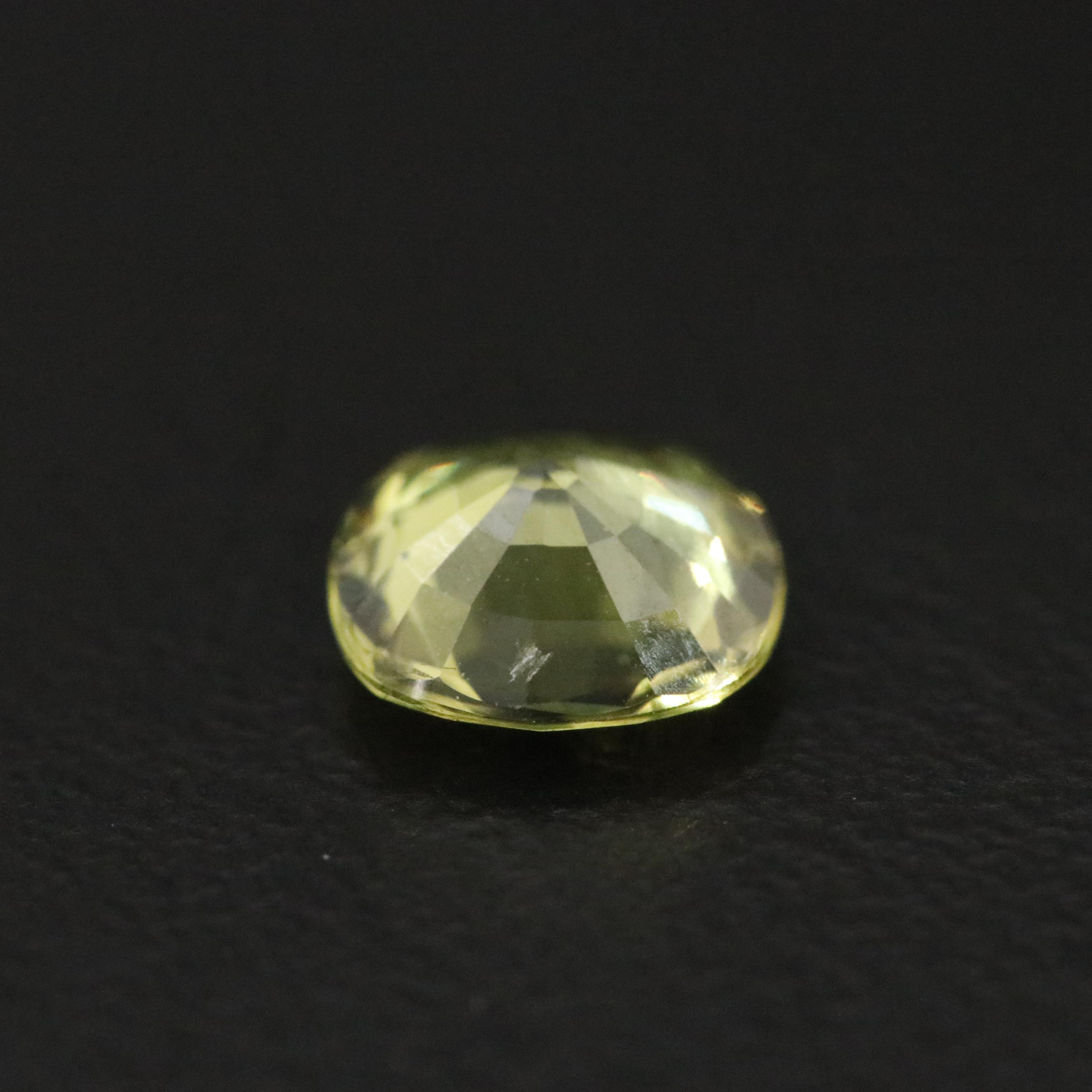 Loose 1.10 CT Green Sapphire